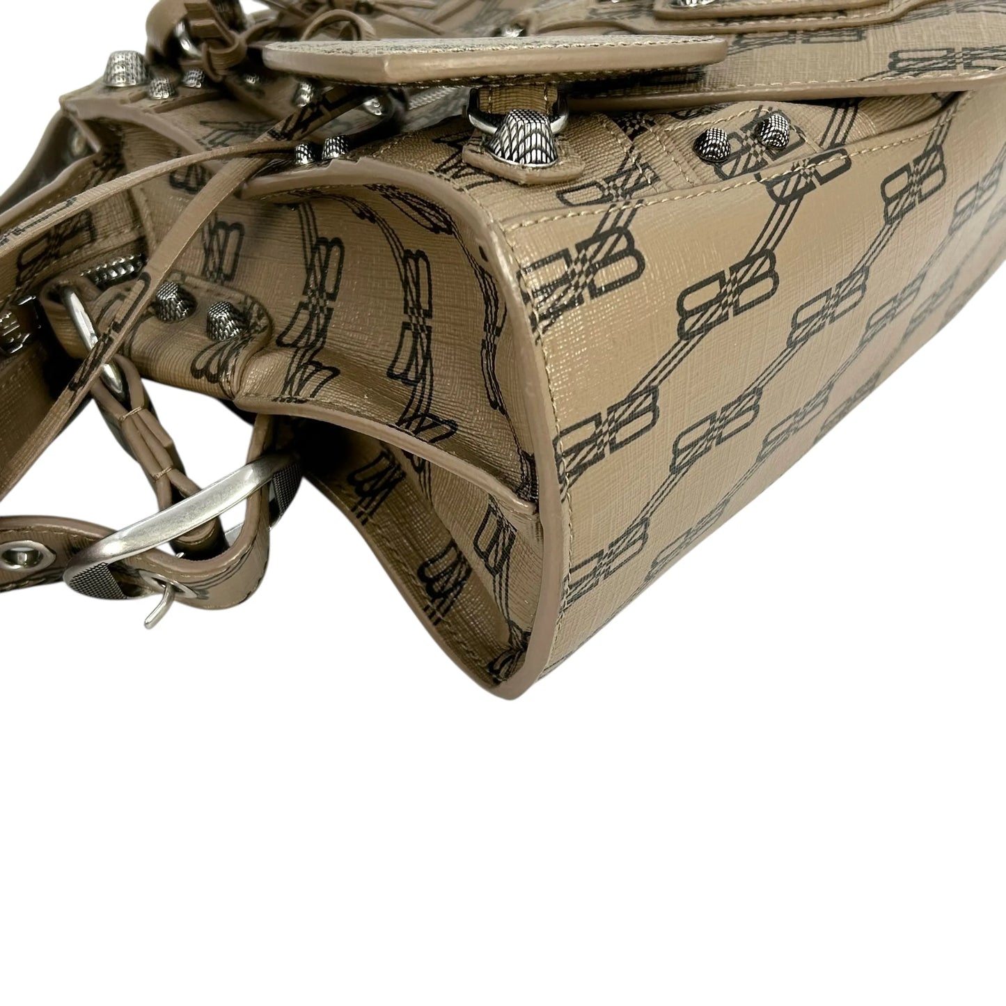 BALENCIAGA Neo Cagole City XS Hand Bag Shoulder Bag - Brown