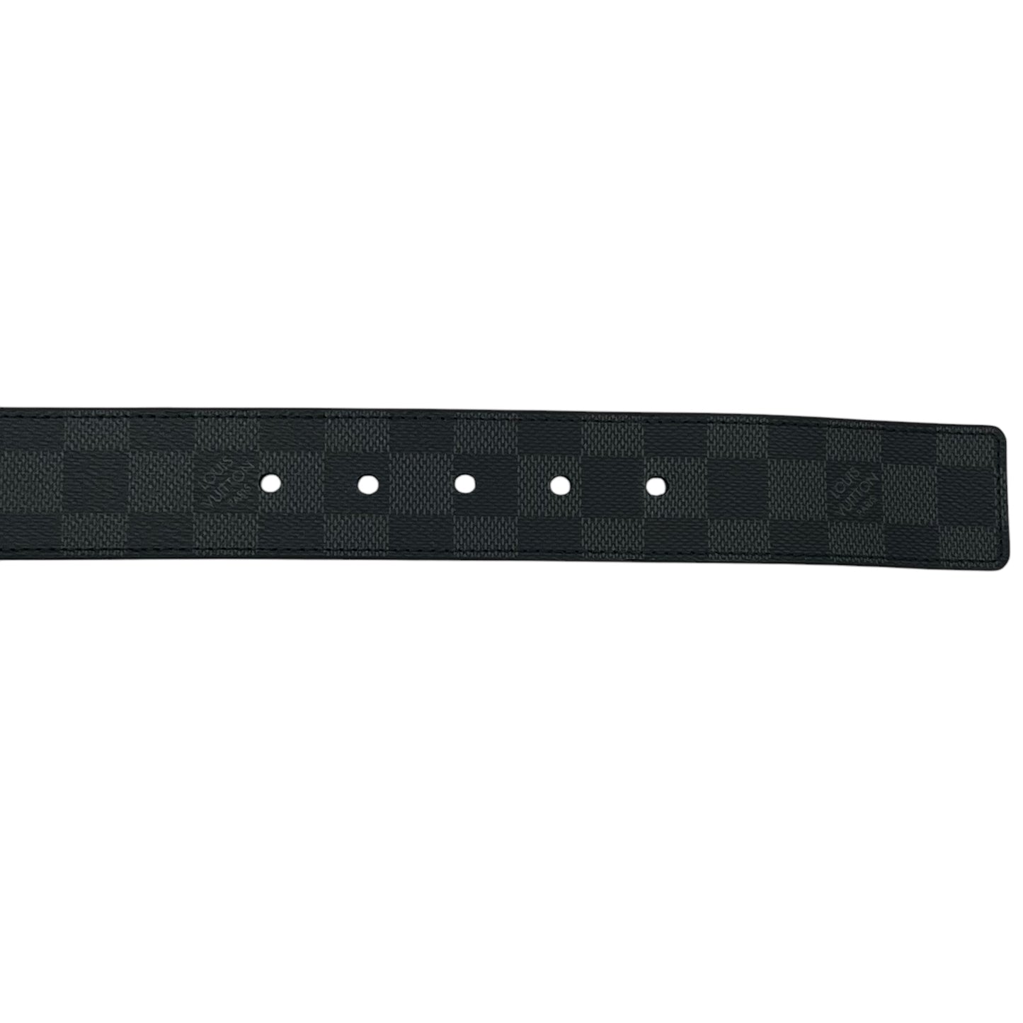 Louis Vuitton Initiales Damier Graphite Belt