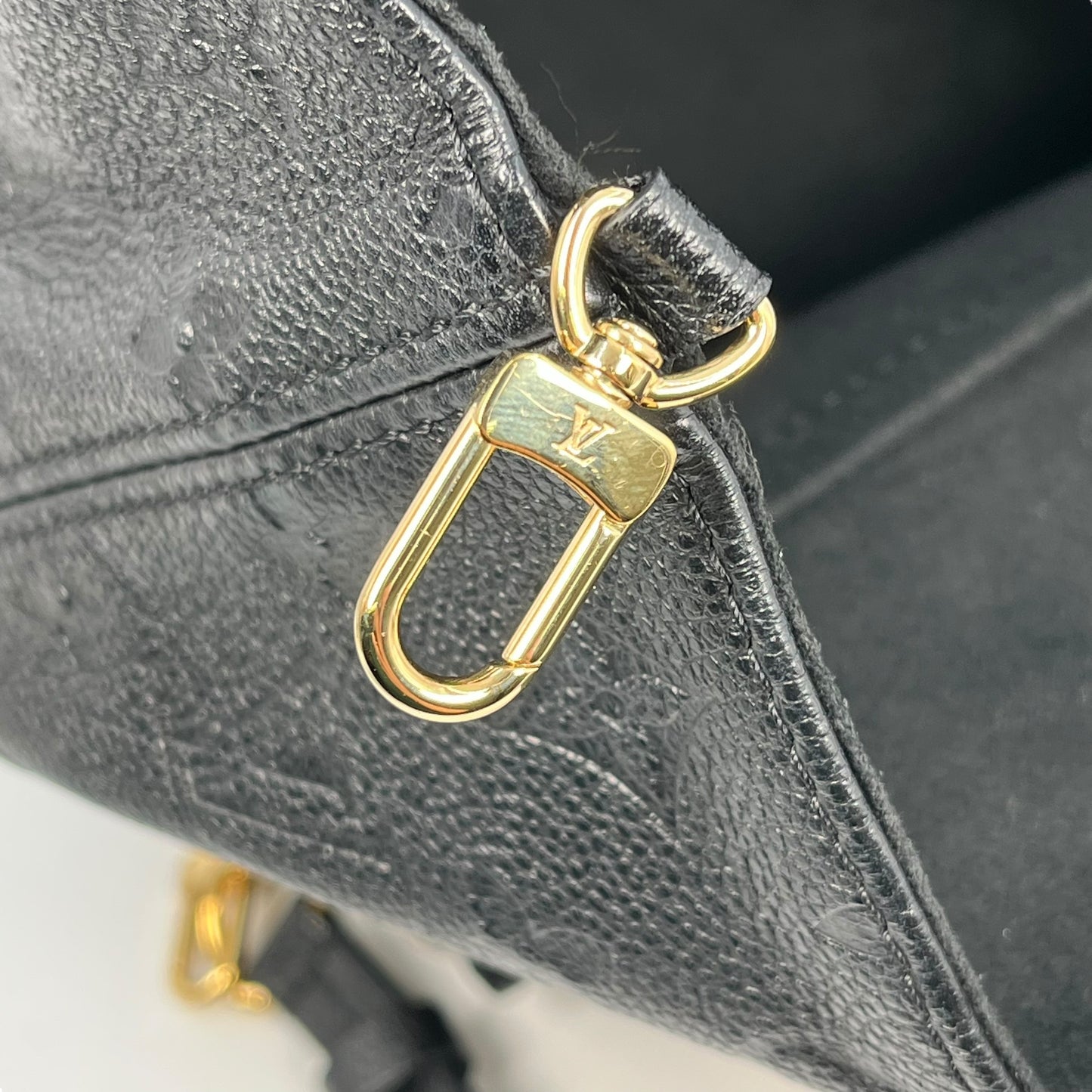 Louis Vuitton Monogram Empreinte Backpack - Black