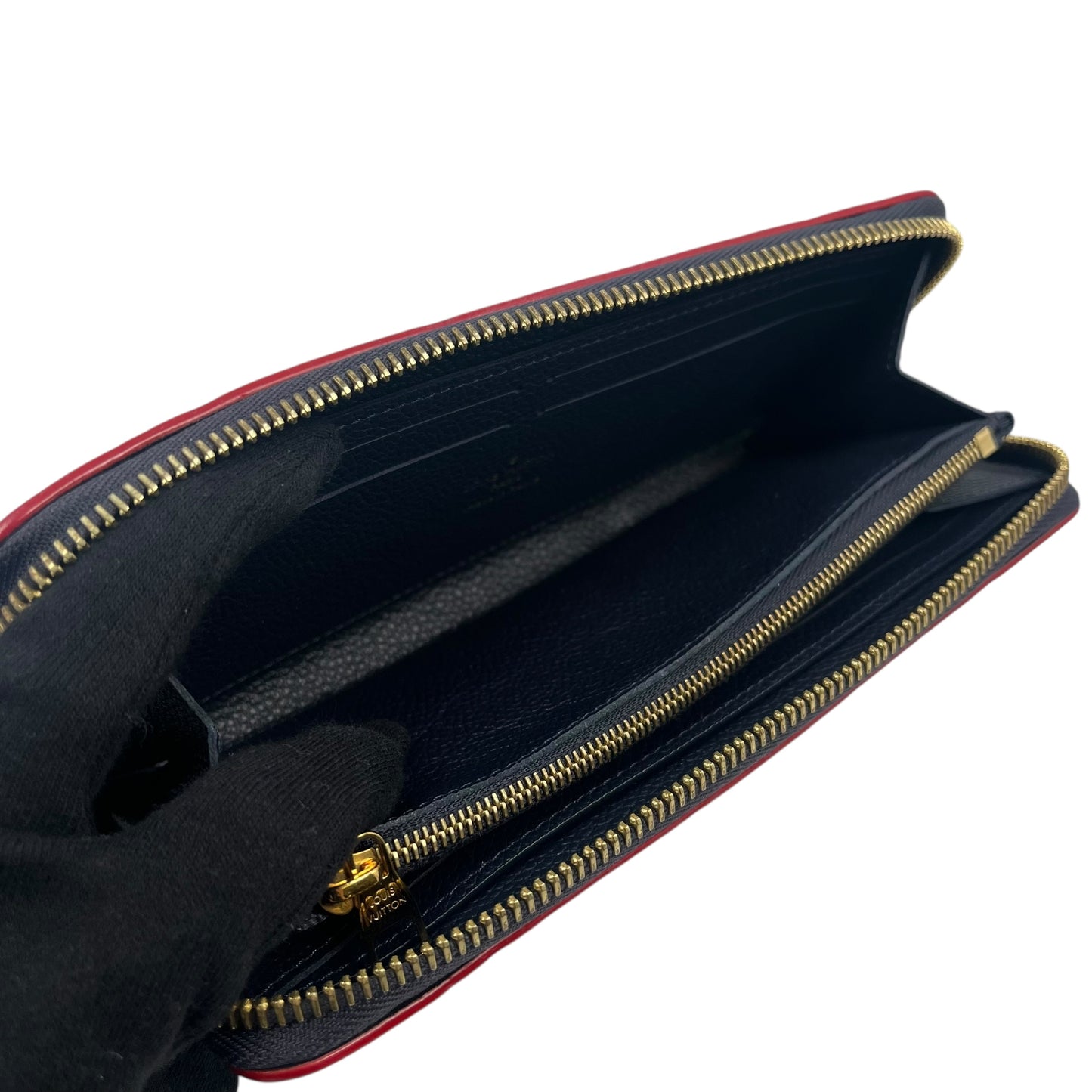 HOLD🔷Louis Vuitton Portefeuille Clemence Long Wallet - Navy