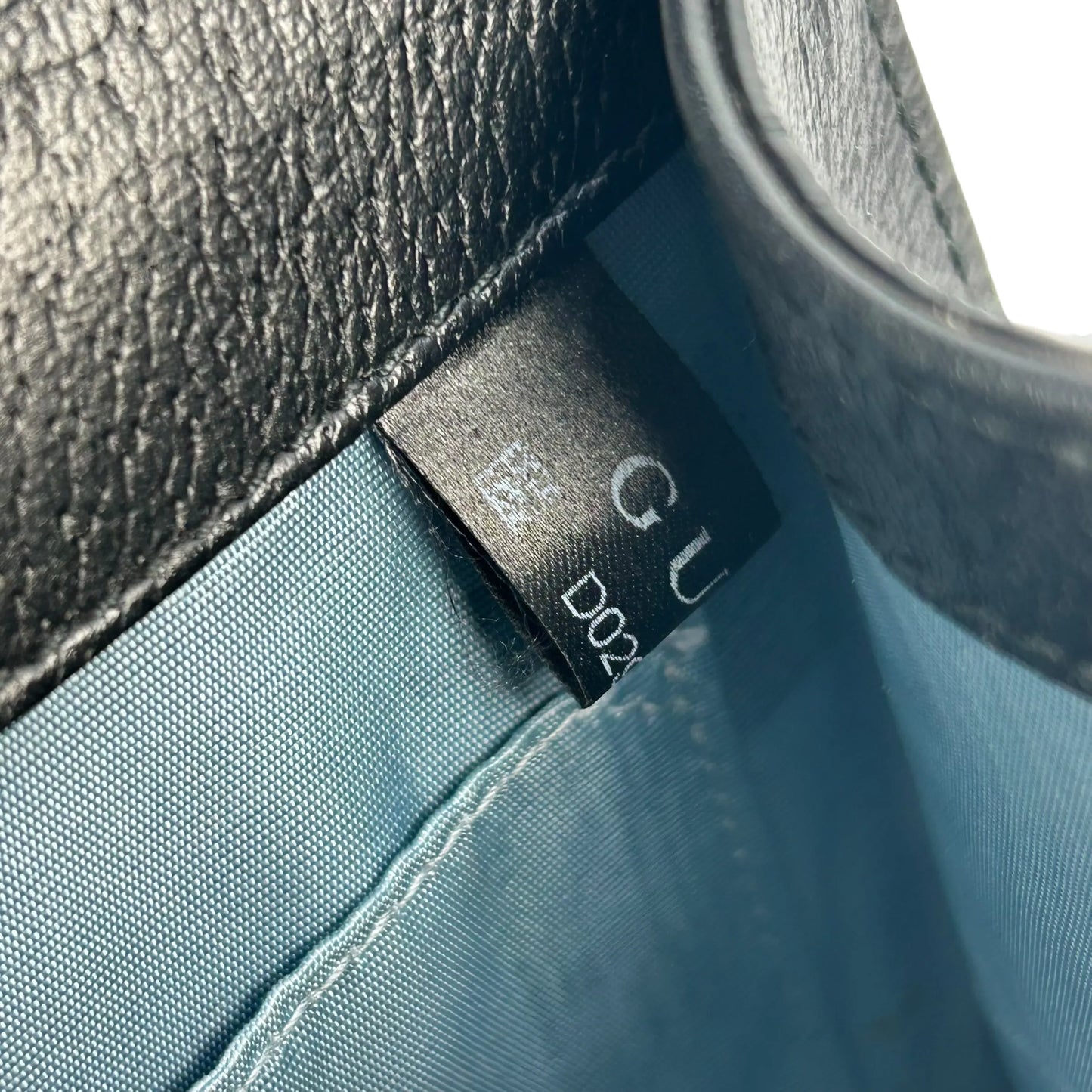 GUCCI Sylvie Web Line Hand Bag - Black