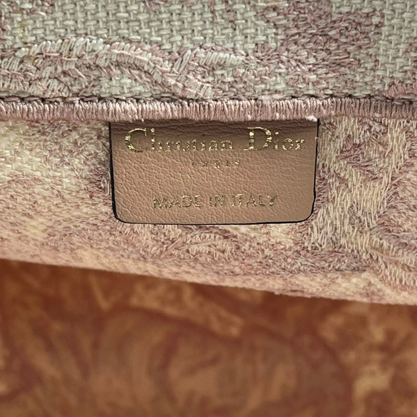 Dior Book Tote Medium Tote Bag - Pink