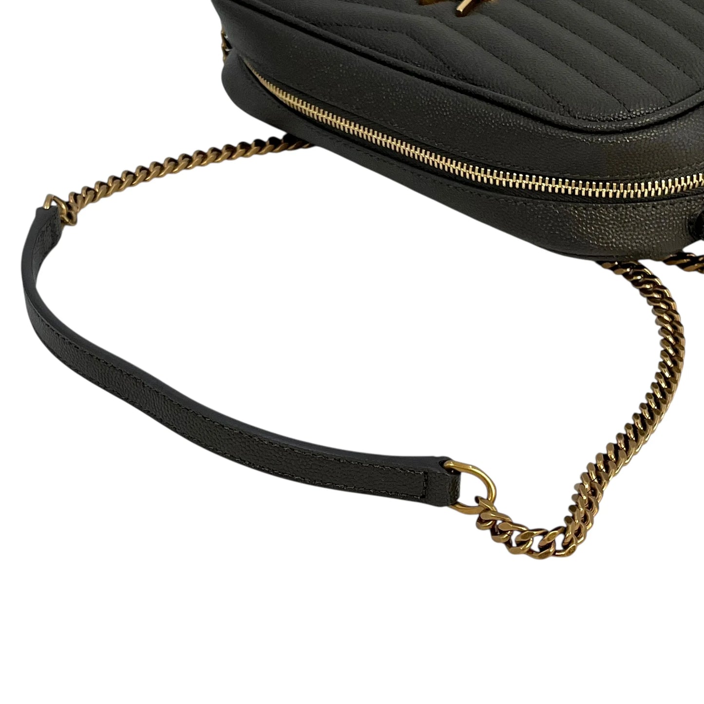 Saint Laurent Lou Mini Shoulder Bag - Darkgray