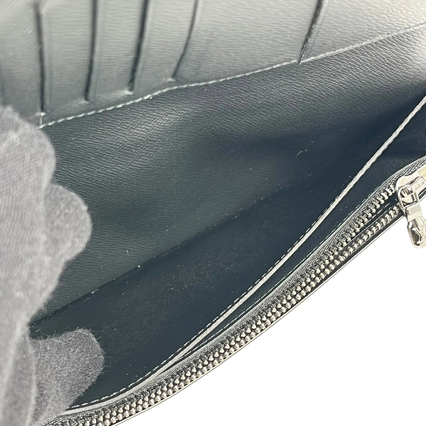 Louis Vuitton Monogram Eclipse Canvas Long Wallet - Black