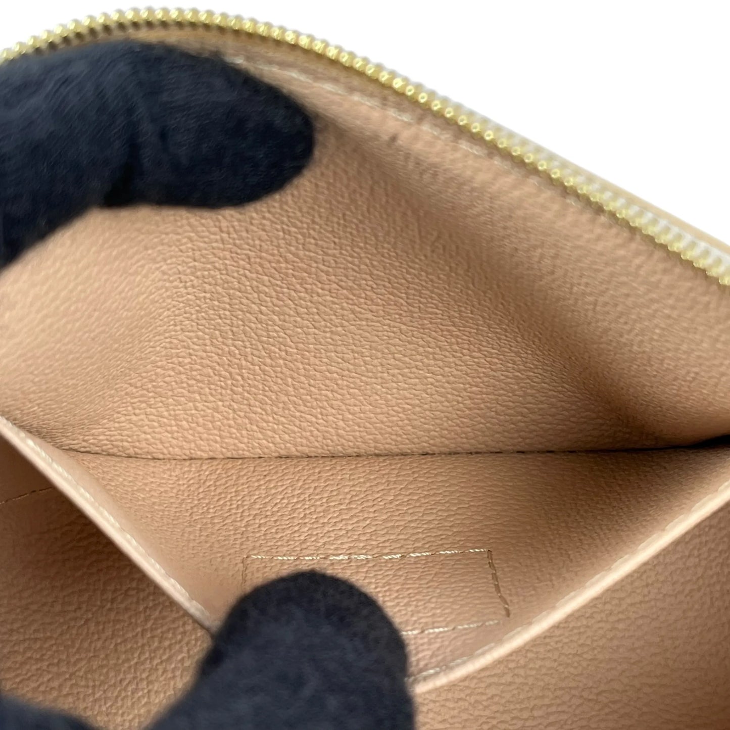 Louis Vuitton Damier Azur Pochette Cosmetic Pouch - White