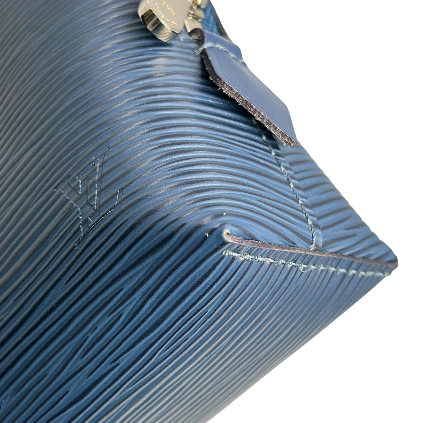 Louis Vuitton Epi Pochette Cosmetic Pouch - Navy