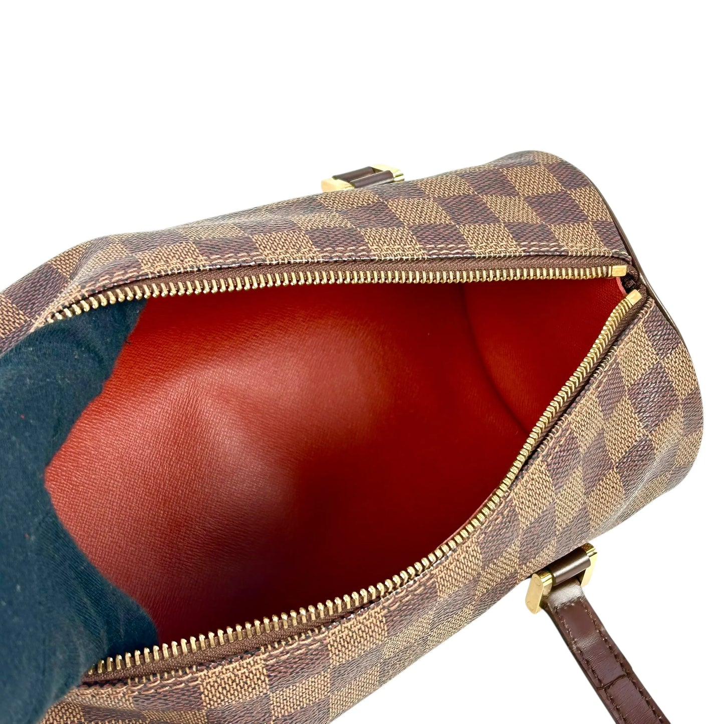 Louis Vuitton Damier Papillon Boston Hand Bag - Brown