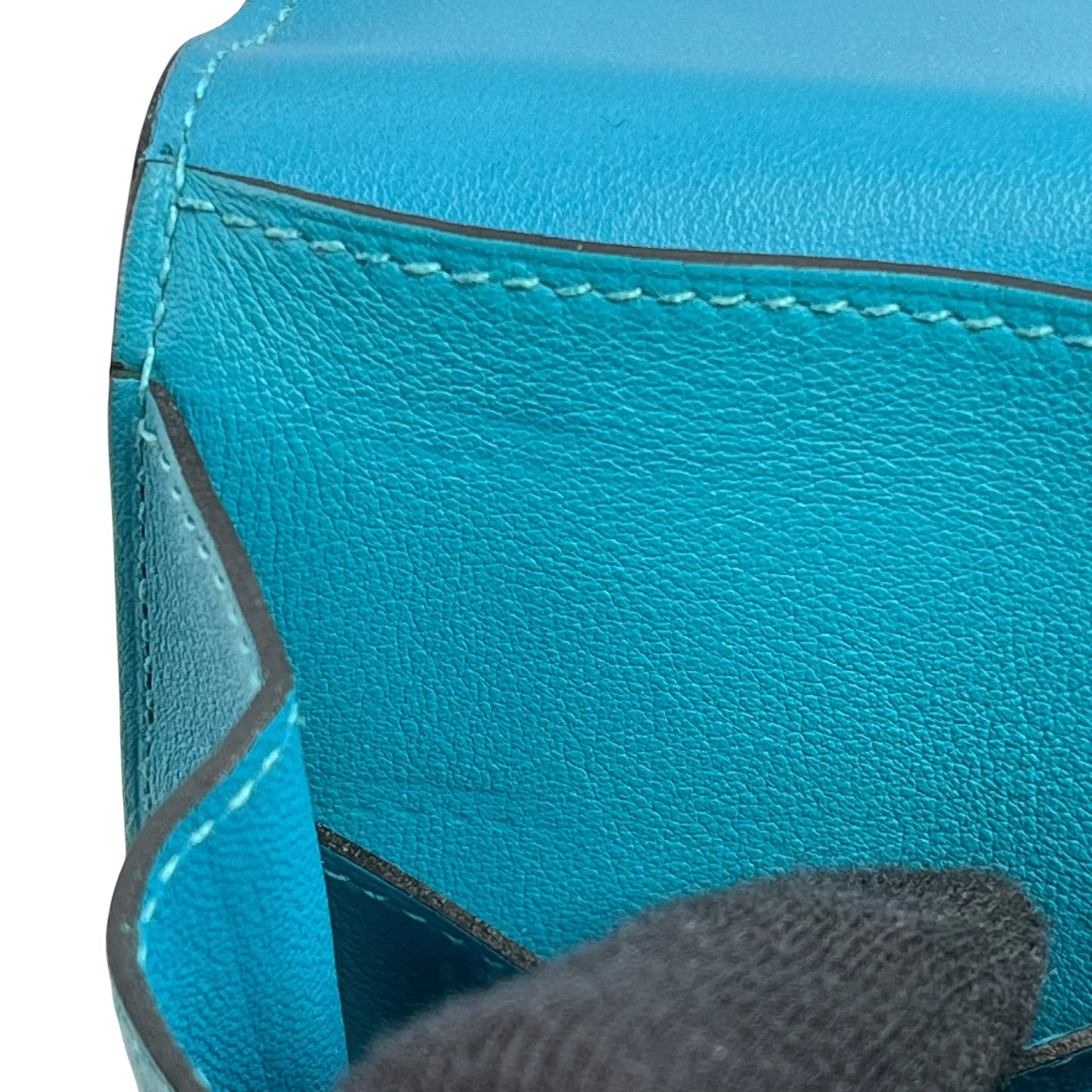 Hermes Dogon GM Bi-Fold Long Wallet - Turquoise