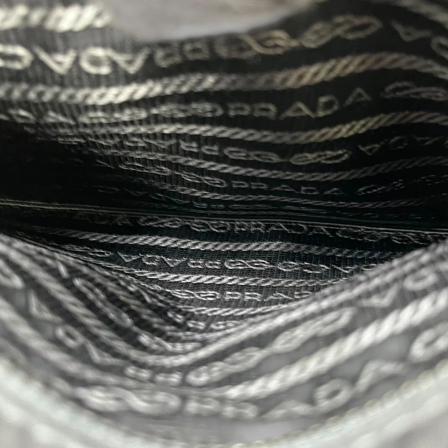 PRADA Re-Nylon Shoulder Bag with Pouch - Black