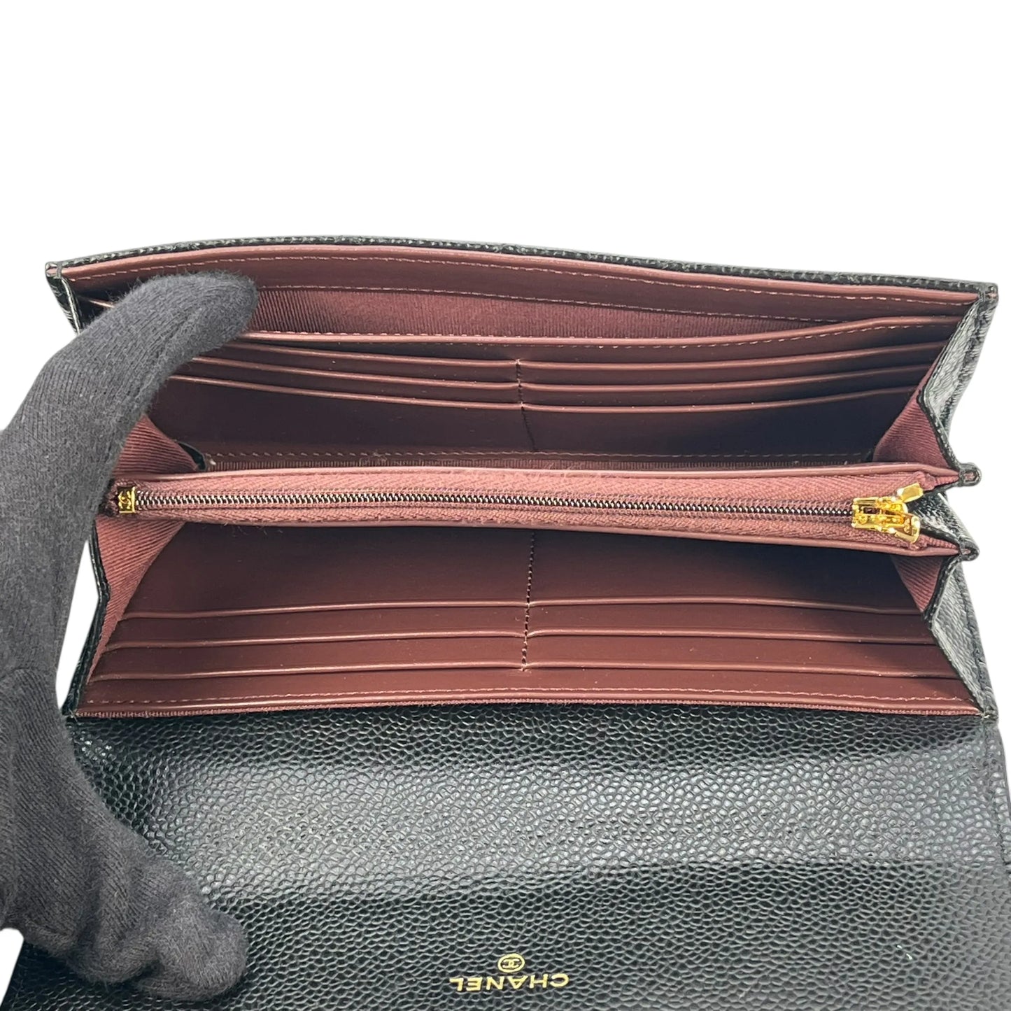 CHANEL Materasse Classic Caviarskin - Black