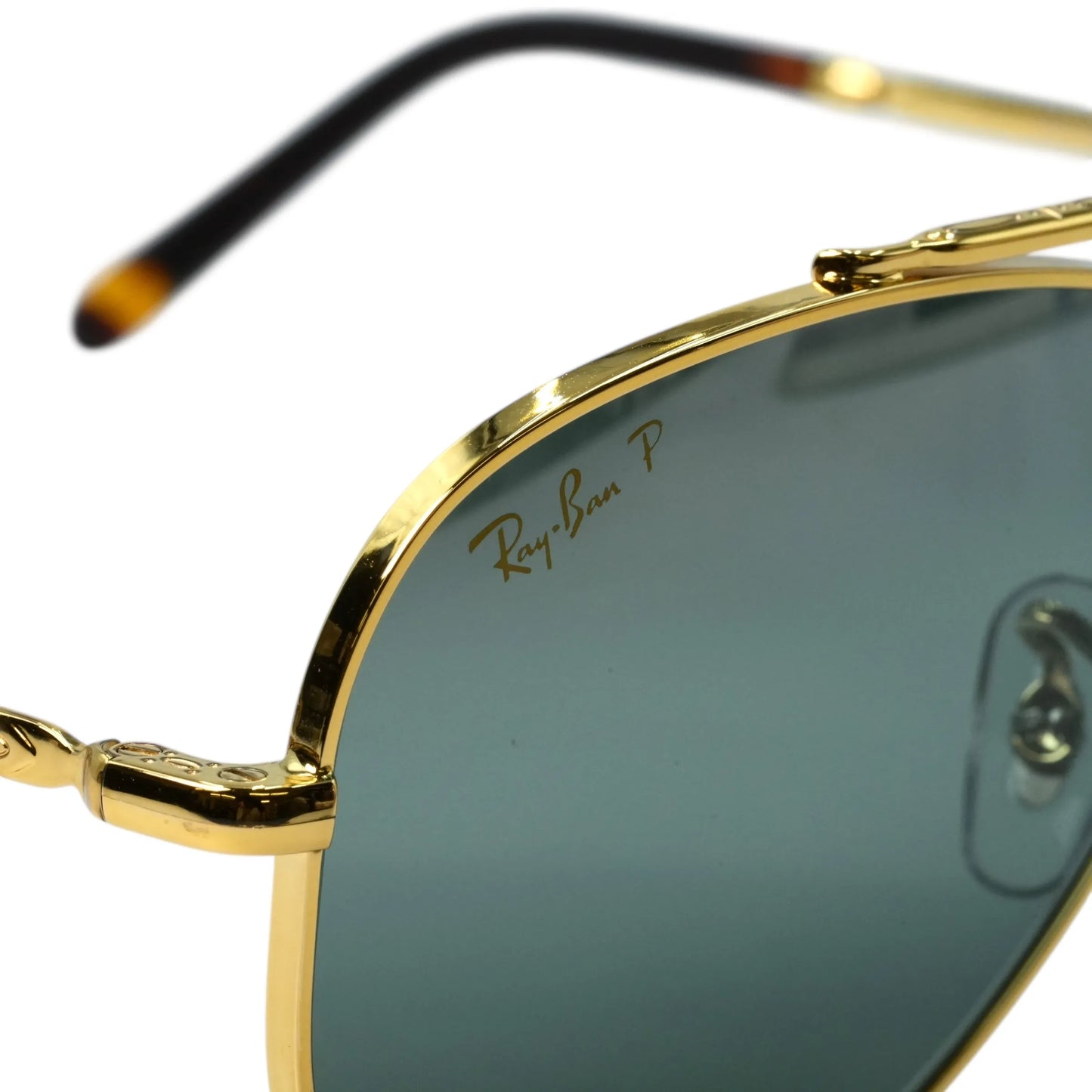 Ray-Ban Gold Frame Sunglasses - Gold - 34030