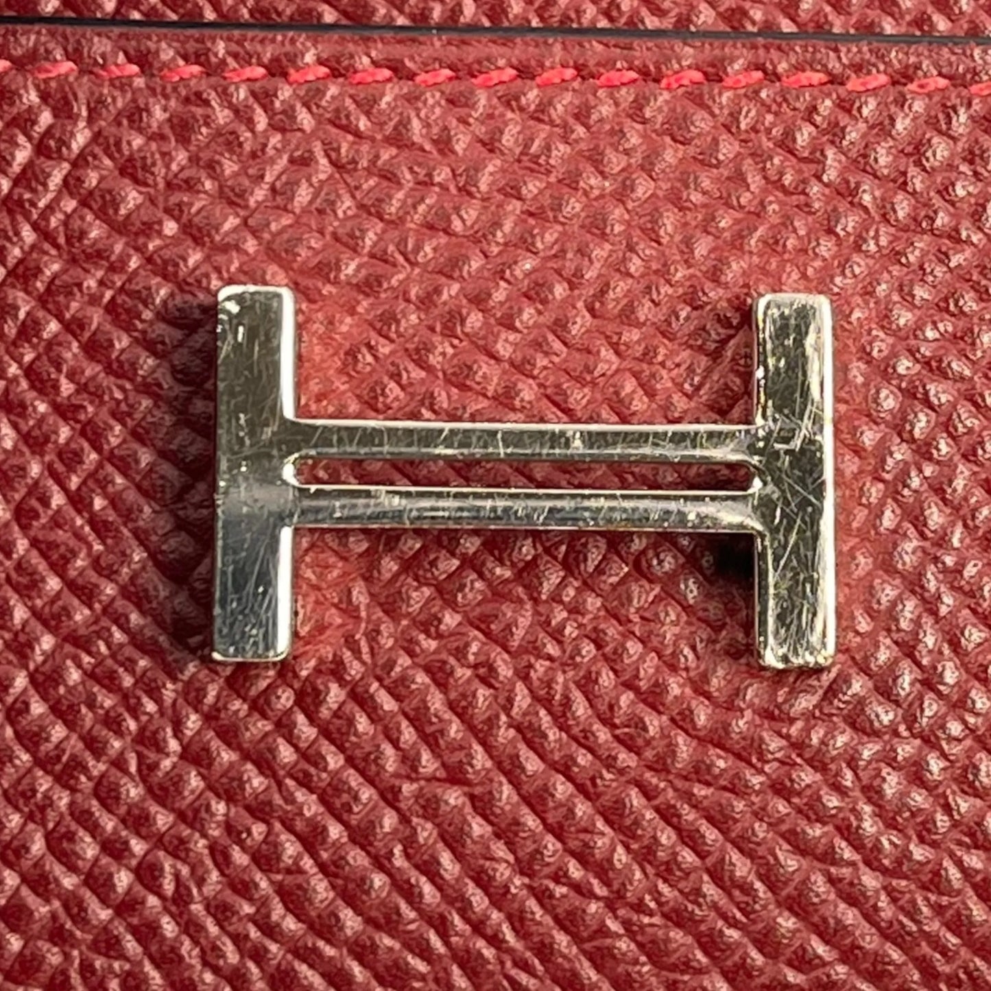 Hermès Bearn Key Case - Rouge Red