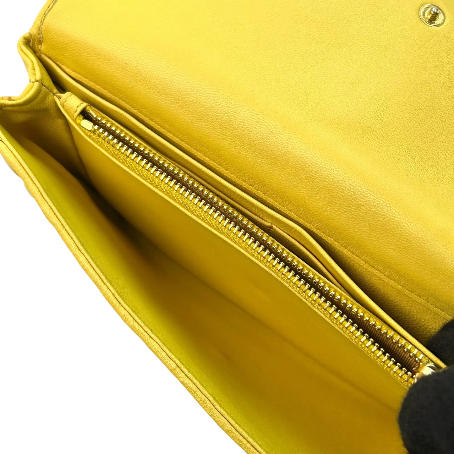 MIUMIU Materasse Long Wallet - Yellow