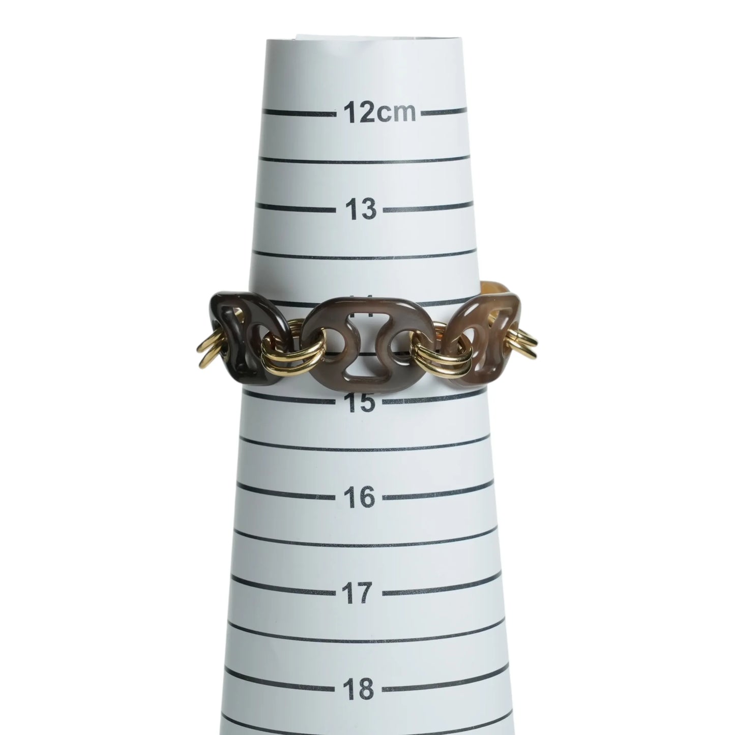 Hermès Eurydice Buffalo Horn Bracelet T2 - Gold Plated
