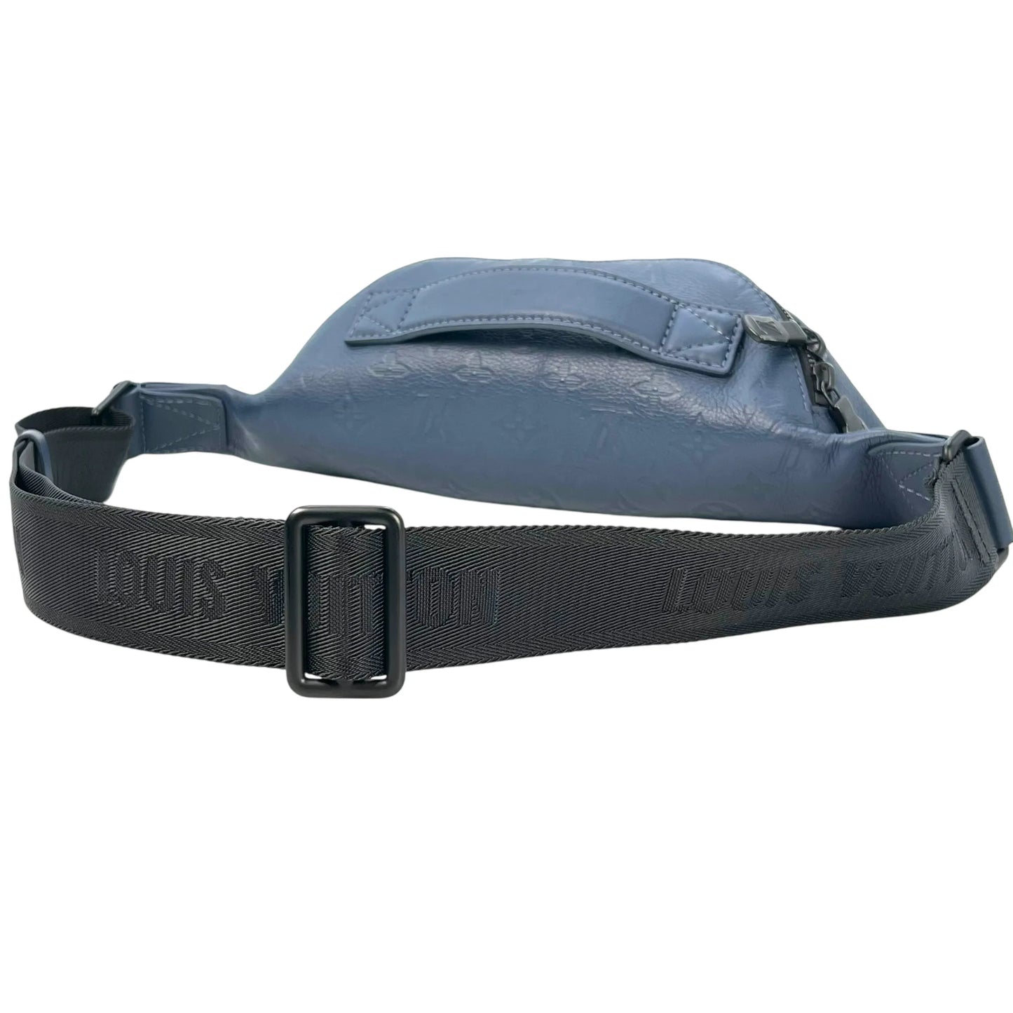 Louis Vuitton Monogram Shadow Discovery Bum Bag Body Bag - Navy