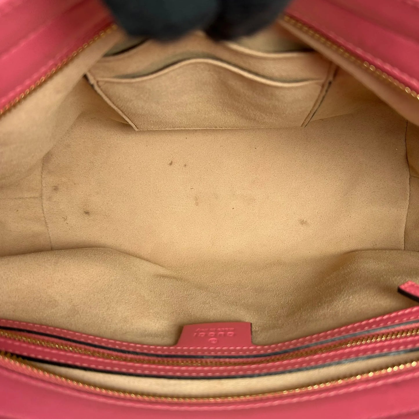GUCCI Guccissima Leather Hand Bag Shoulder Bag - Pink