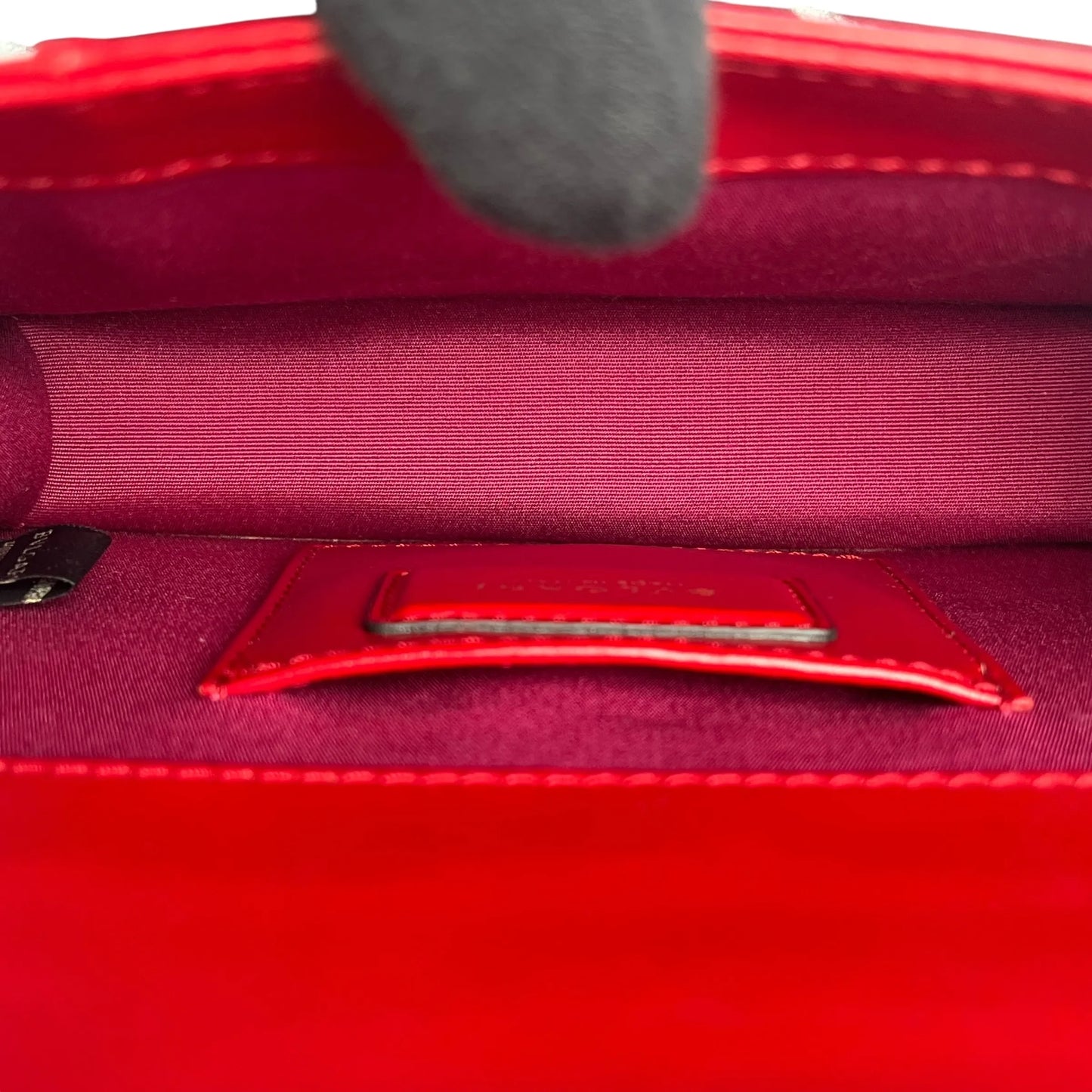 BVLGARI Serpenti Forever Crossbody Bag Chain Shouder Bag - Red