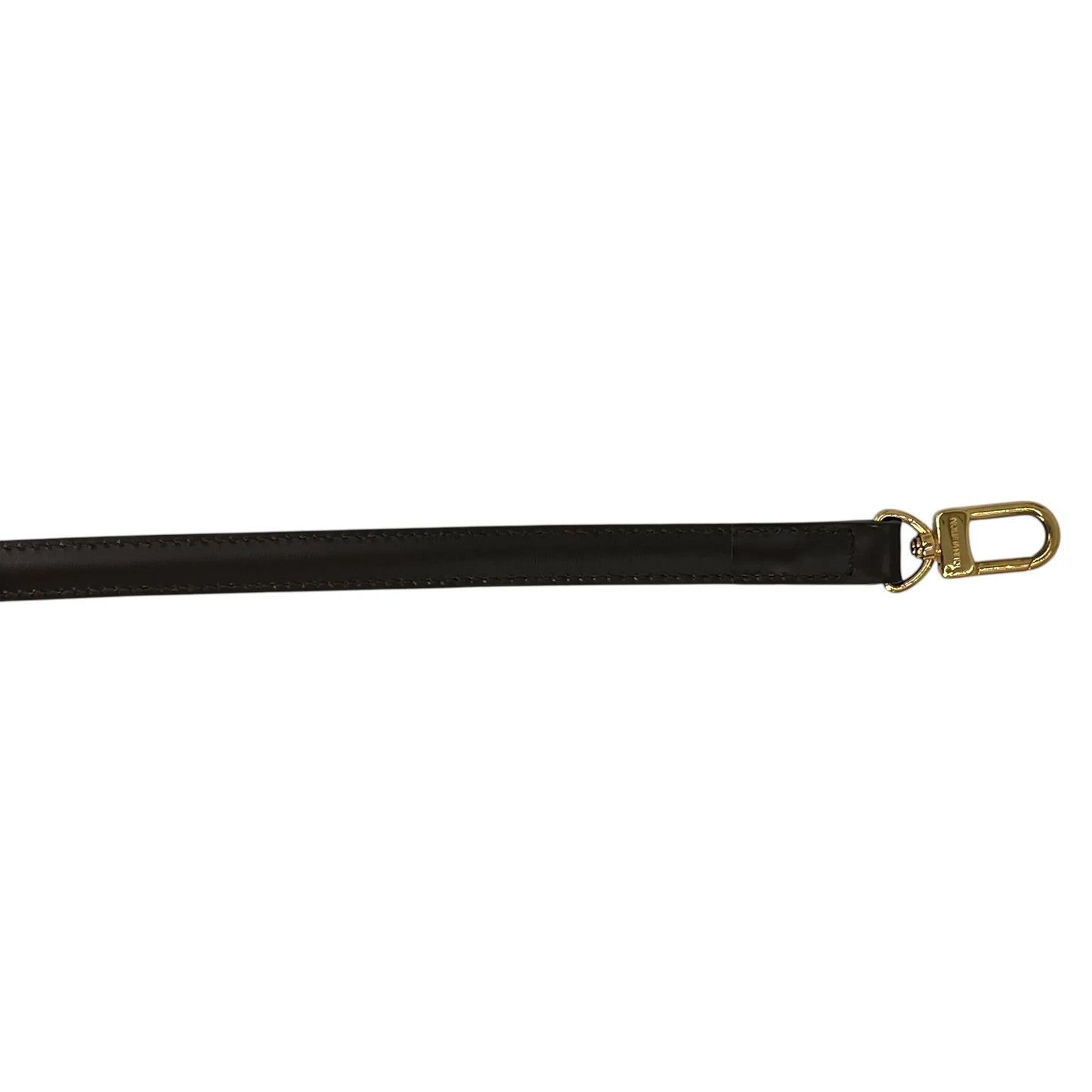 LOUIS VUITTON Leather Shoulder Strap - Darkbrown - 34941