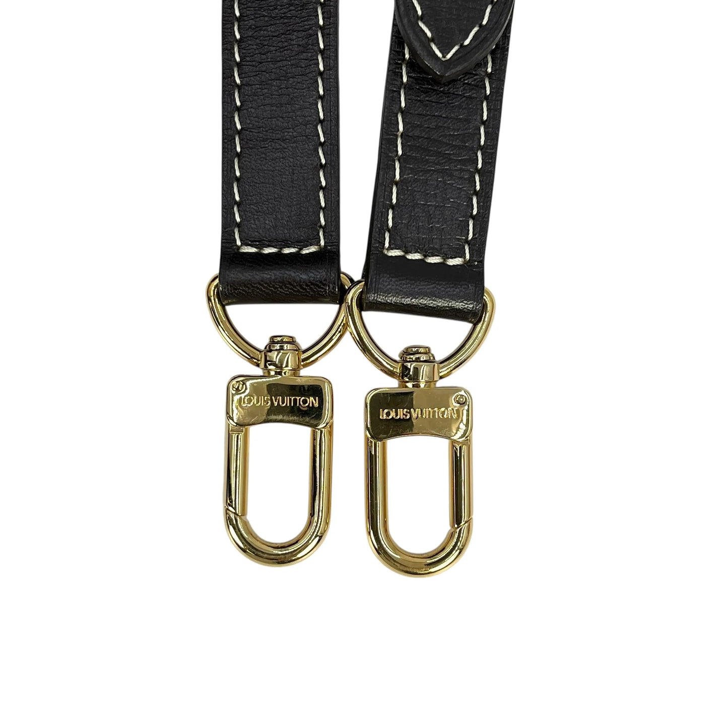 LOUIS VUITTON Leather Shoulder Strap - Darkbrown