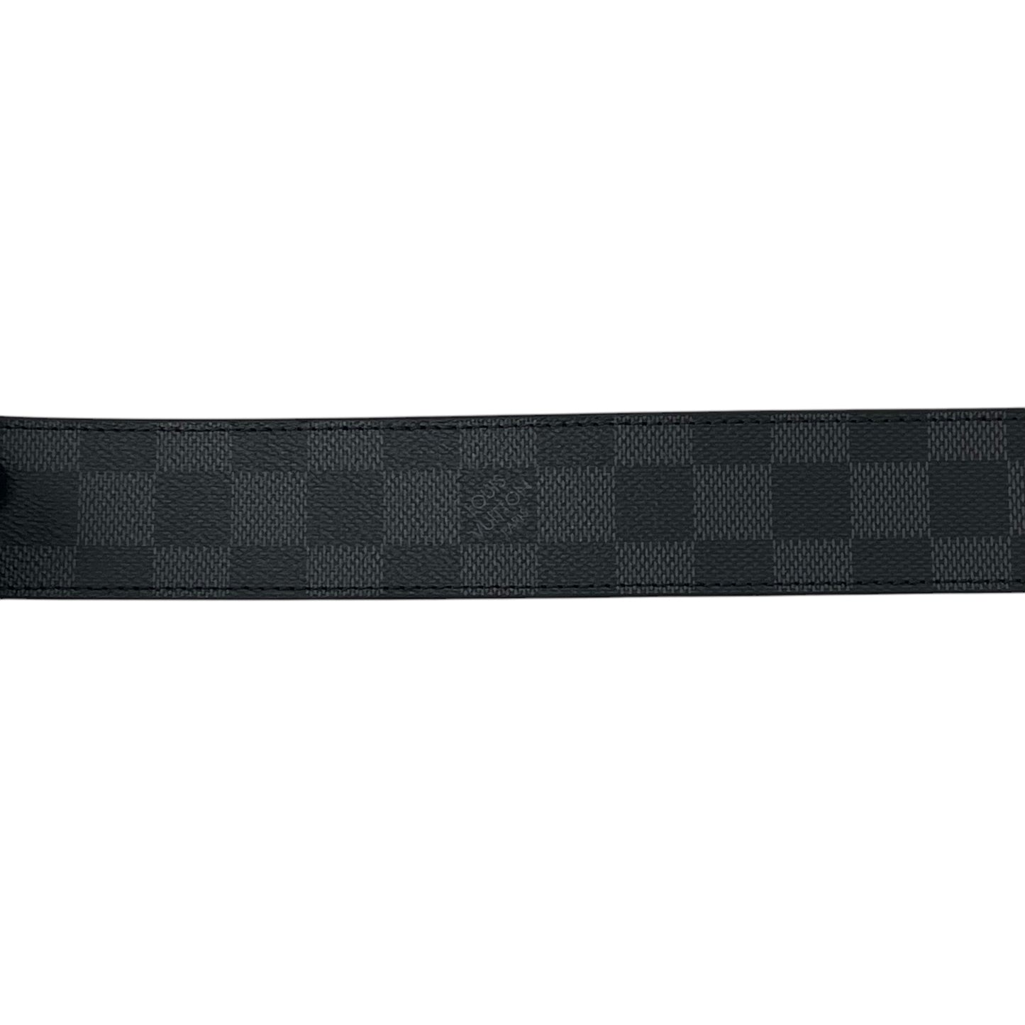 Louis Vuitton Initiales Damier Graphite Belt