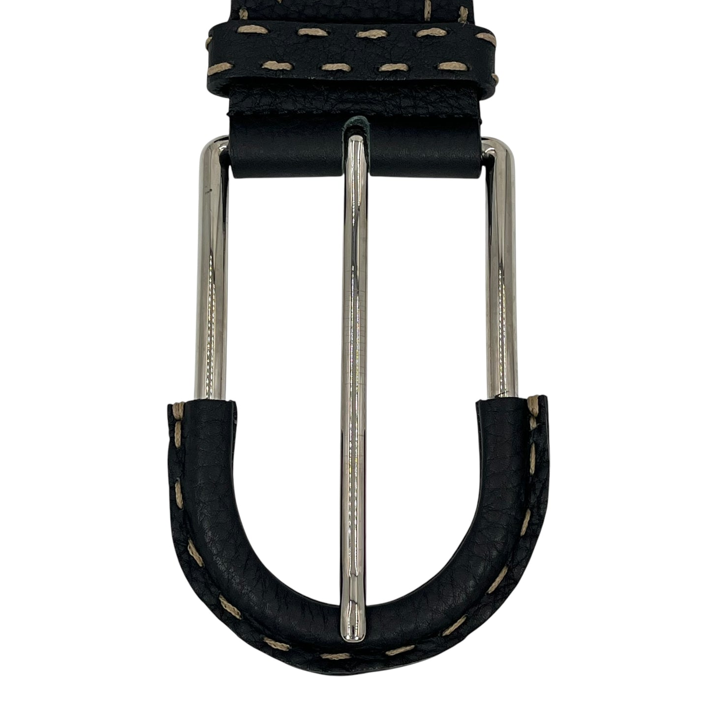 FENDI Leather Stitch Belt