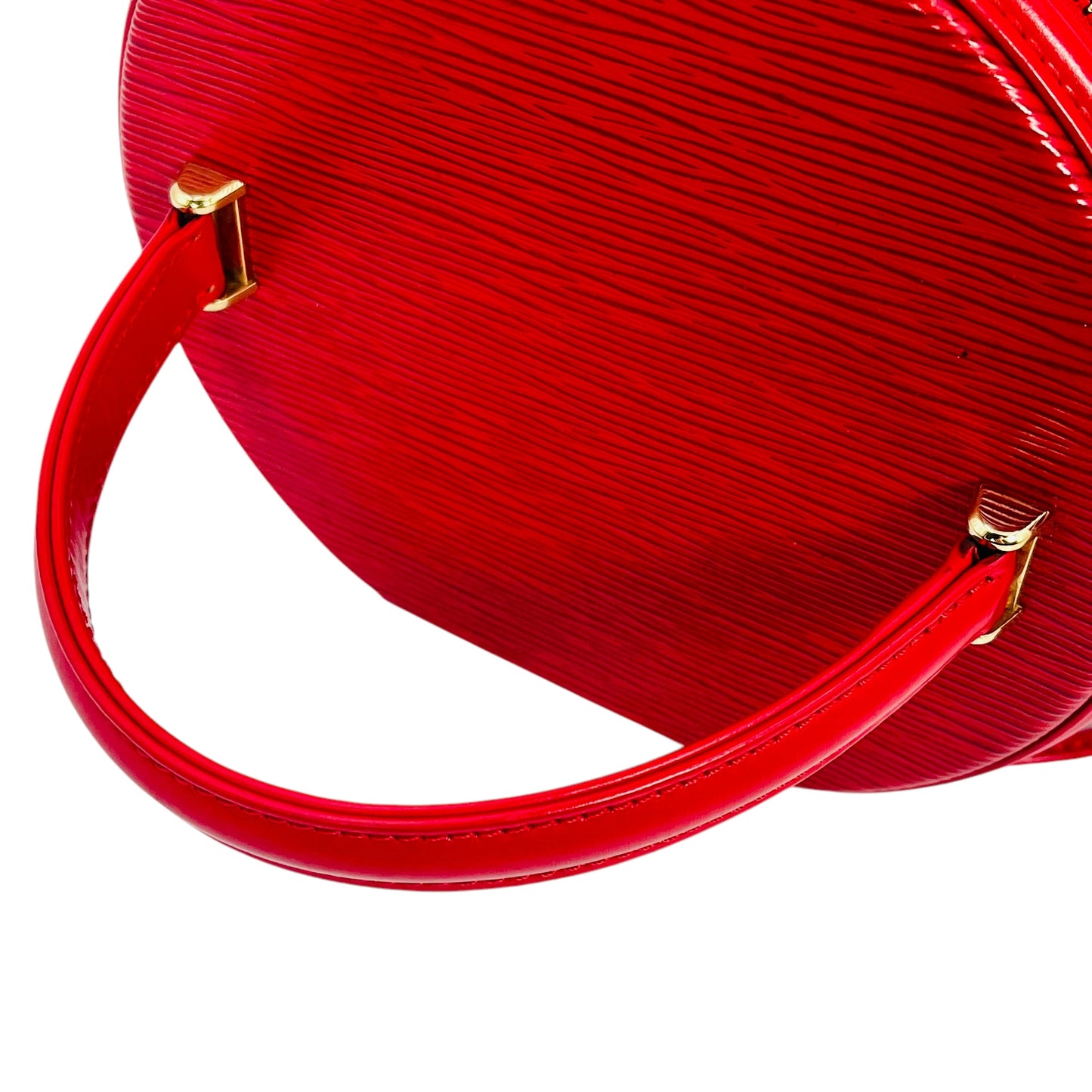 Louis Vuitton Epi Cannes Vanity Hand Bag - Red