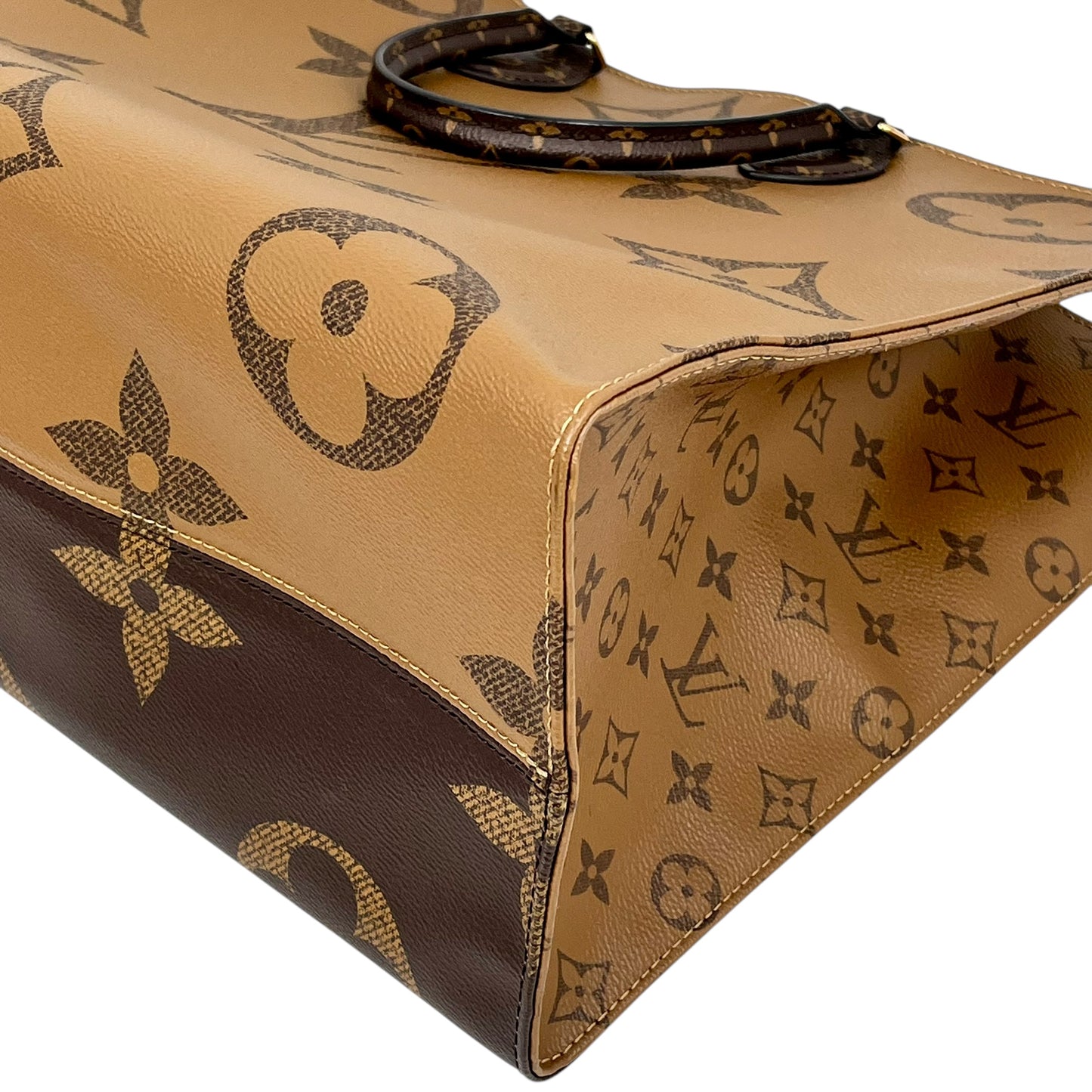 Louis Vuitton On The Go GM Brown Tote Bag