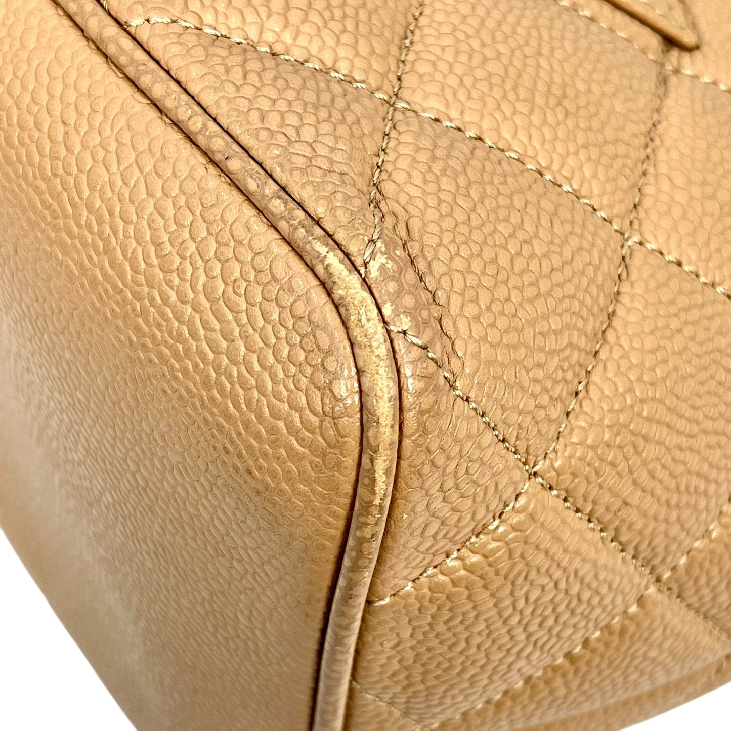 CHANEL Reprinted tote SVmetal fittings