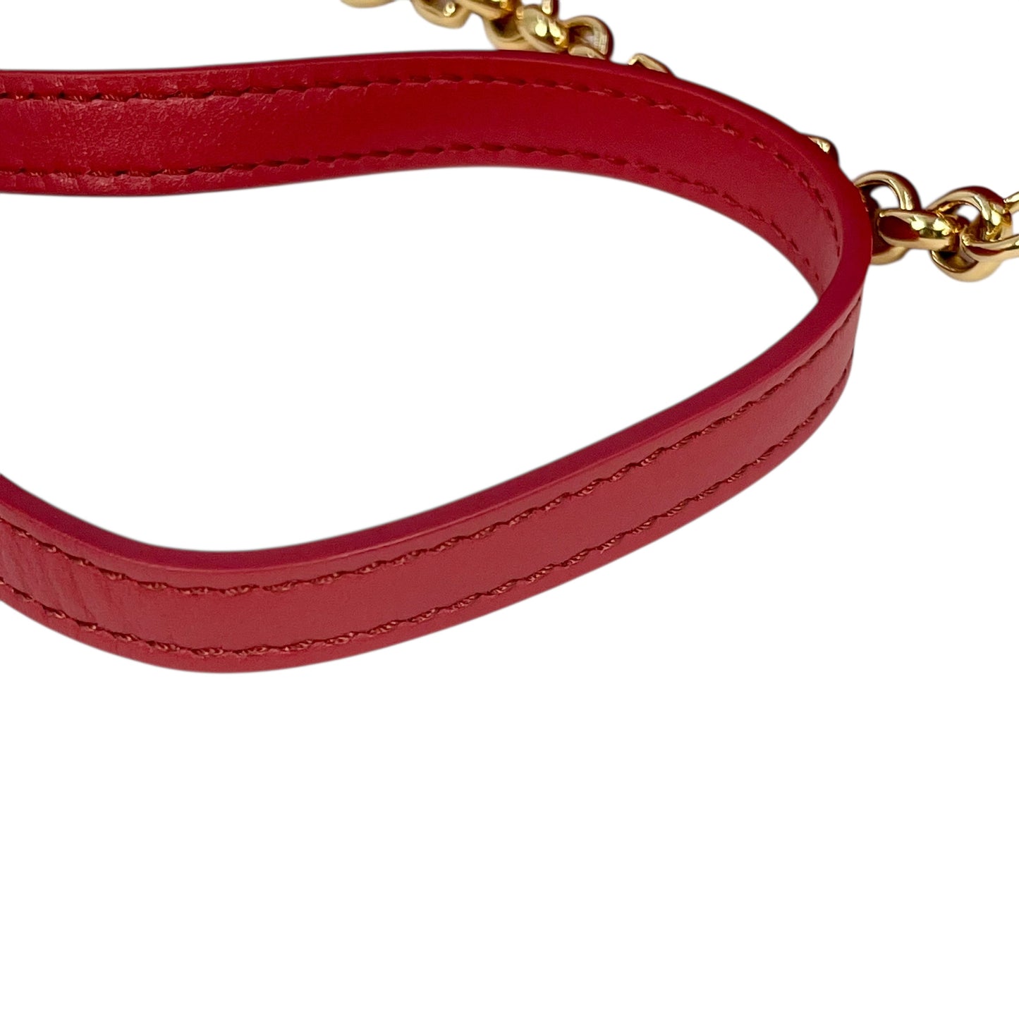 Chloé C Chain Shoulder Bag - Pink×Red