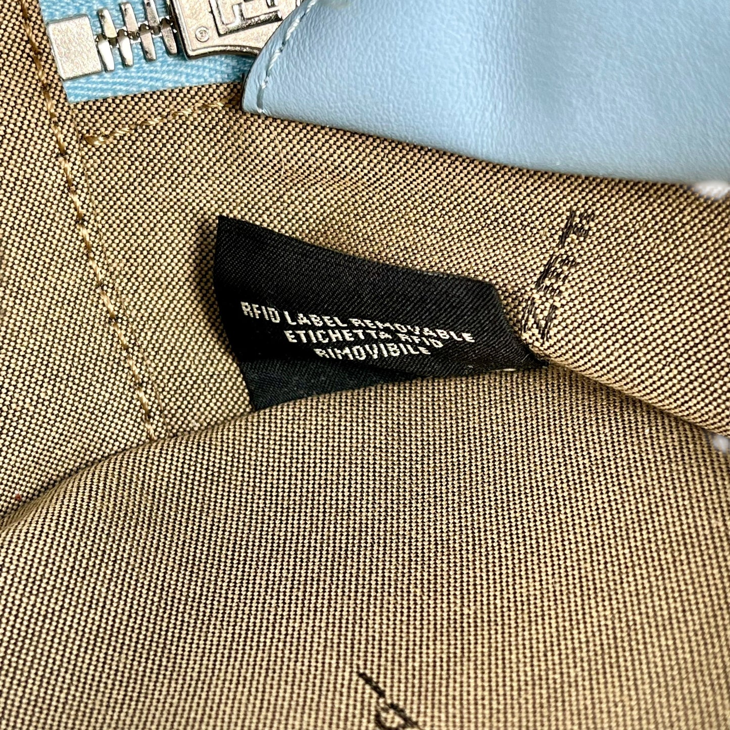 FENDI O'Lock Camera Case Shoulder Bag - Blue