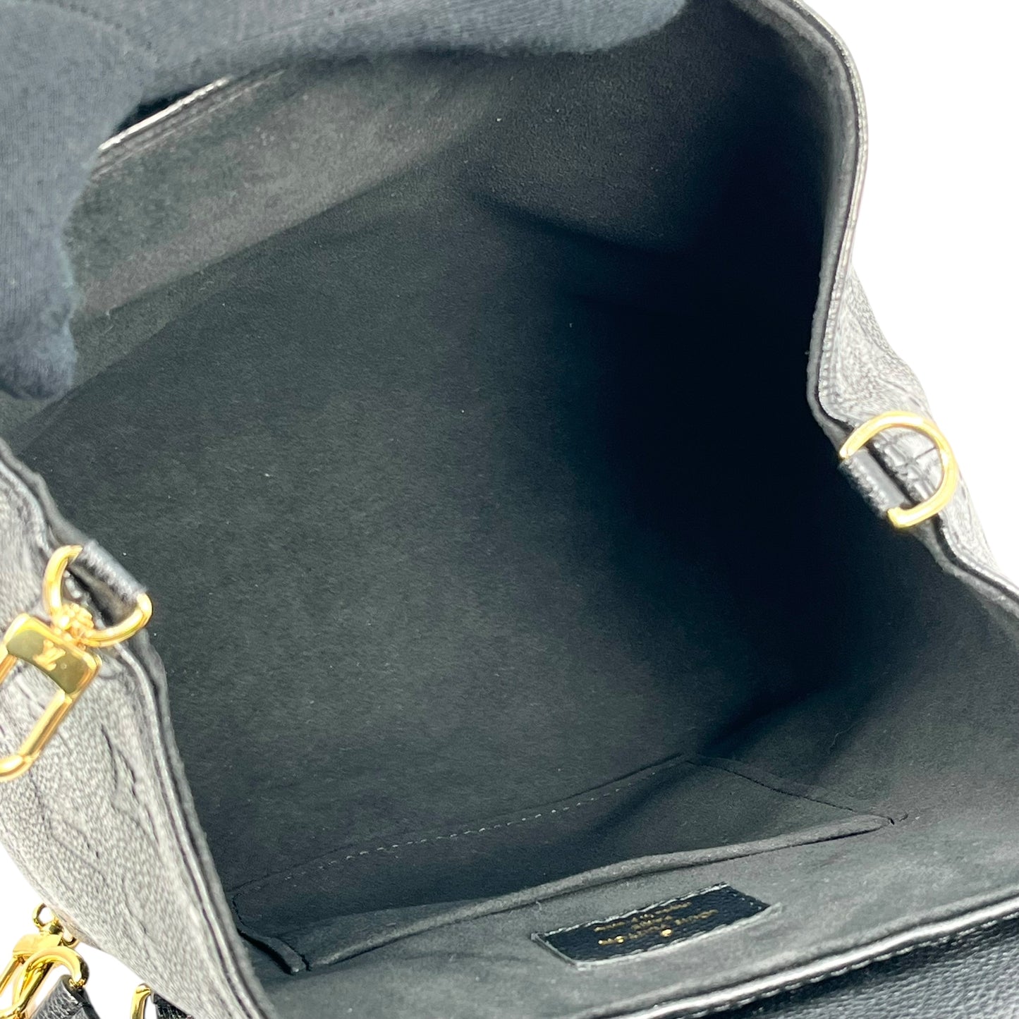 Louis Vuitton Monogram Empreinte Backpack - Black