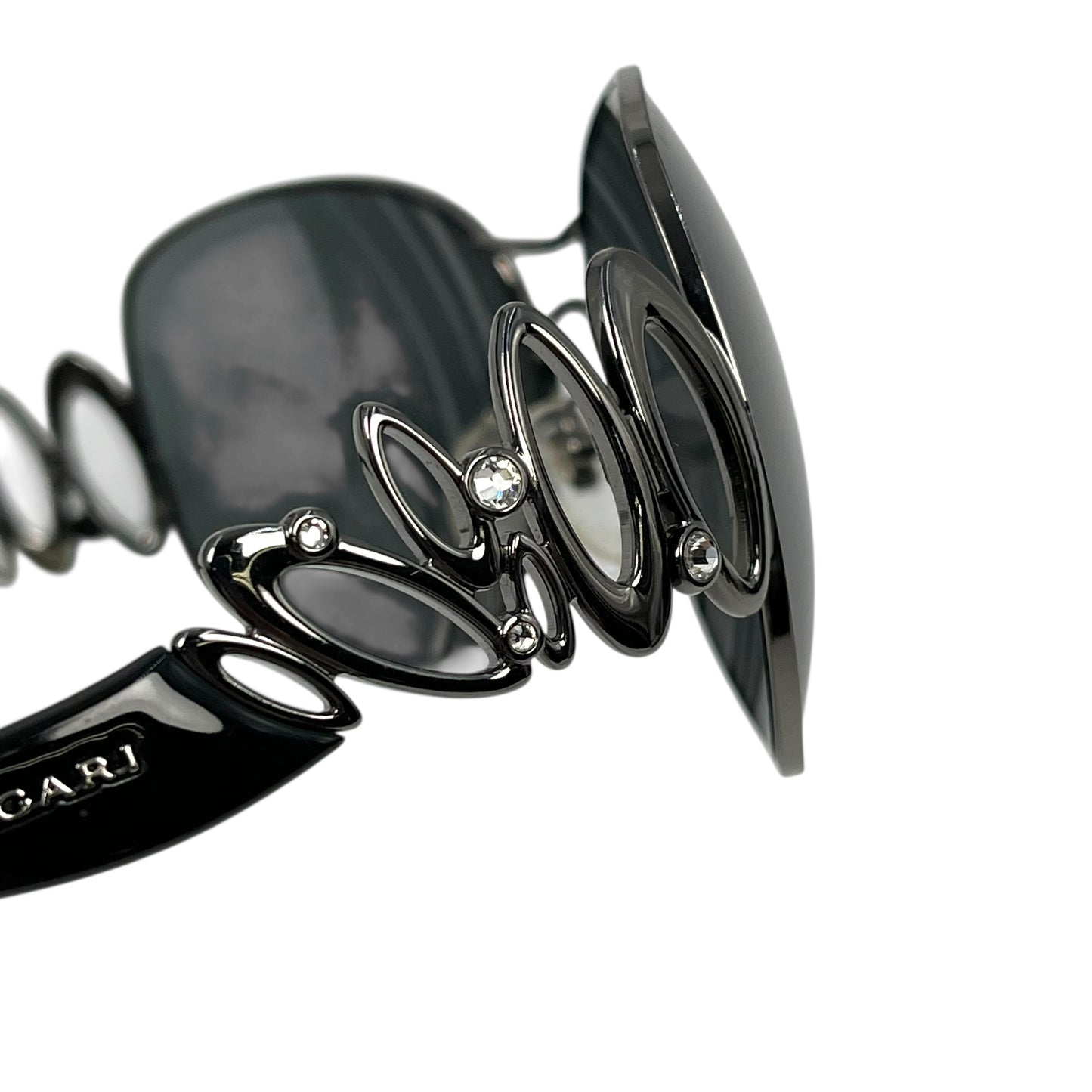 BVLGARI Rhinestone Sunglasses