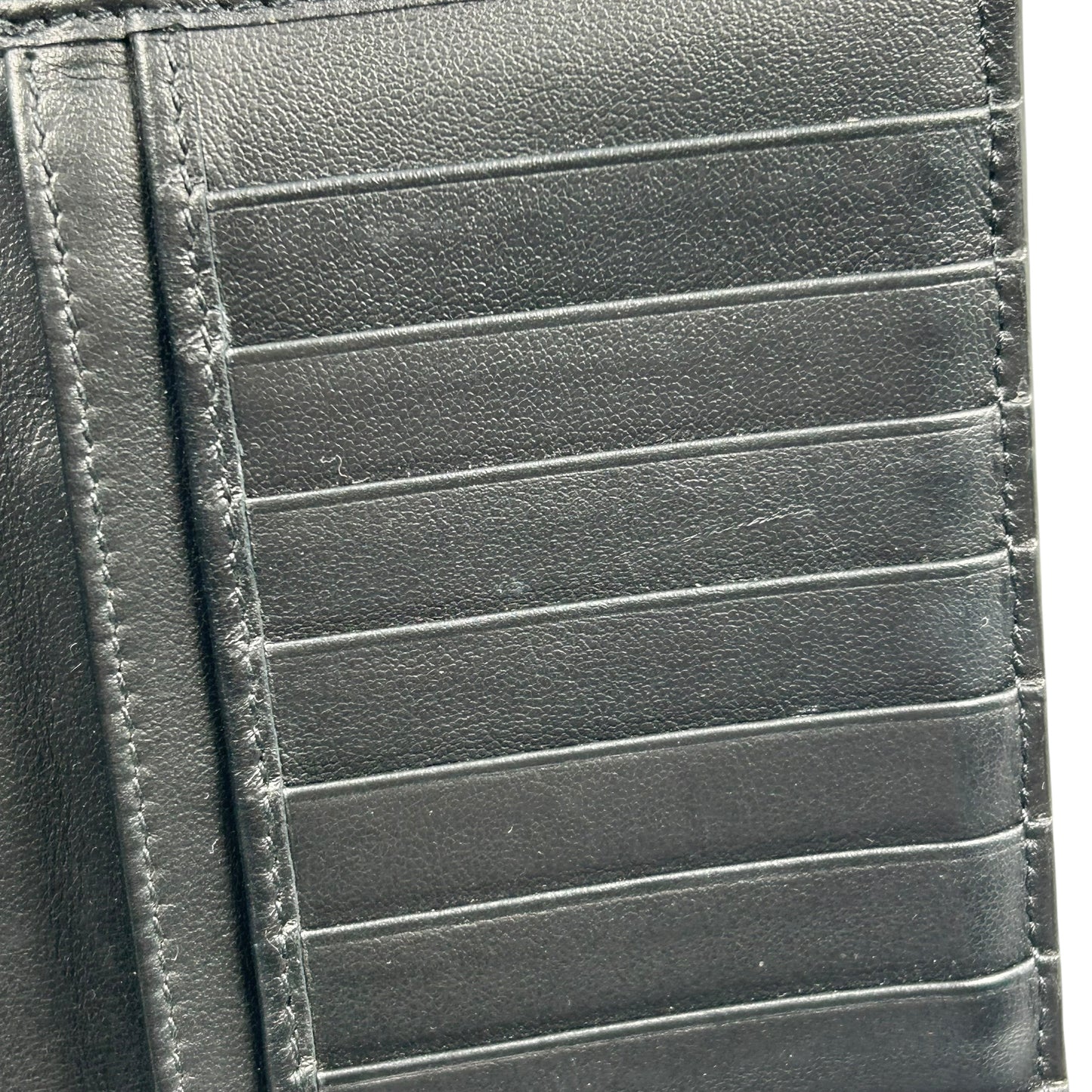 Dior Oblique Vertical Long Wallet - Black