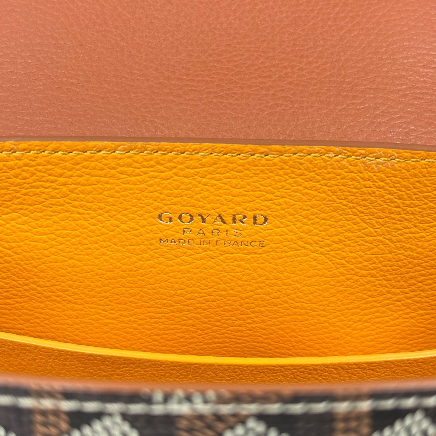 GOYARD Mini Saigon Two-Way Hand Bag