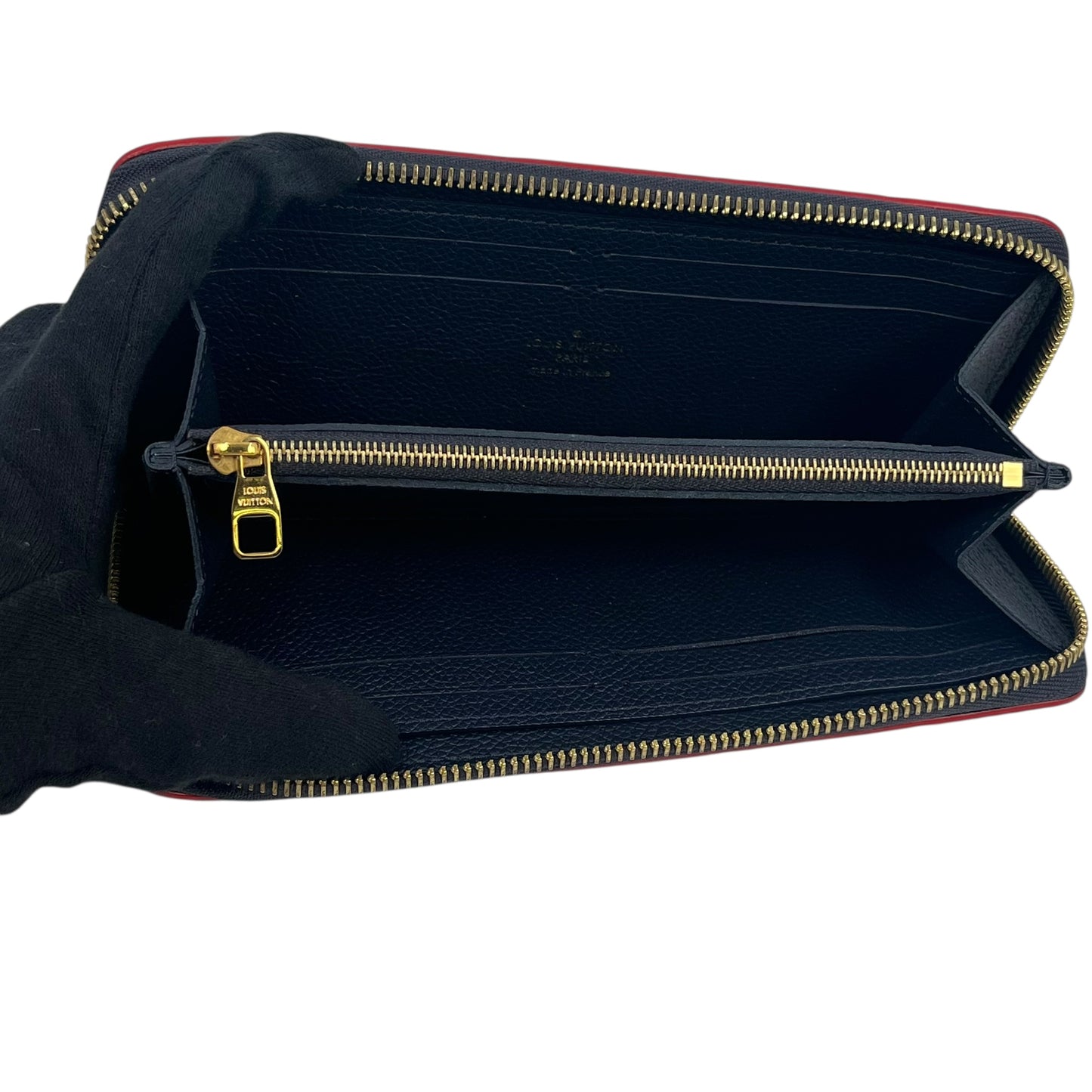 HOLD🔷Louis Vuitton Portefeuille Clemence Long Wallet - Navy