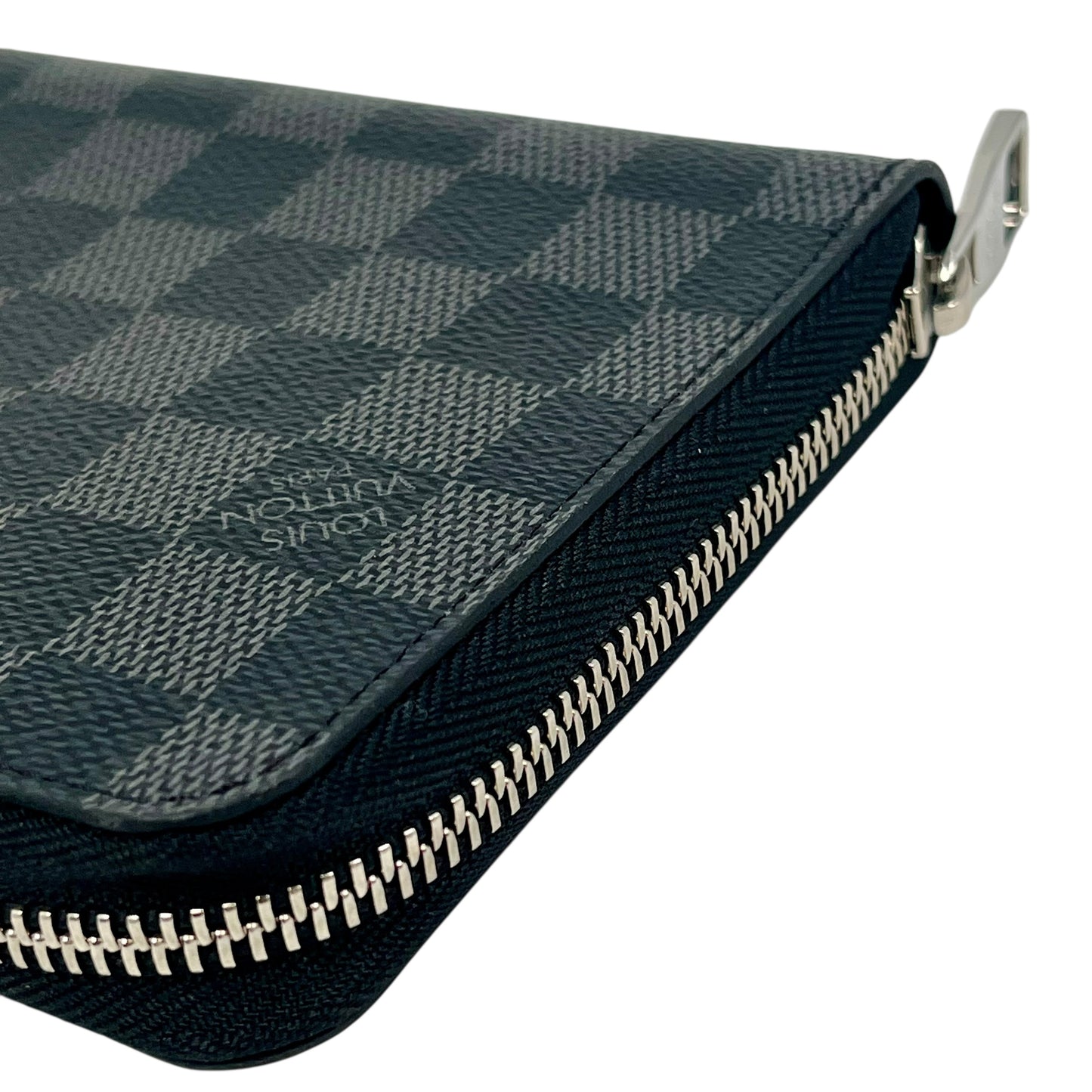 Louis Vuitton Damier Gra Phite Zippy Organizer Long Wallet - Black - CA0148