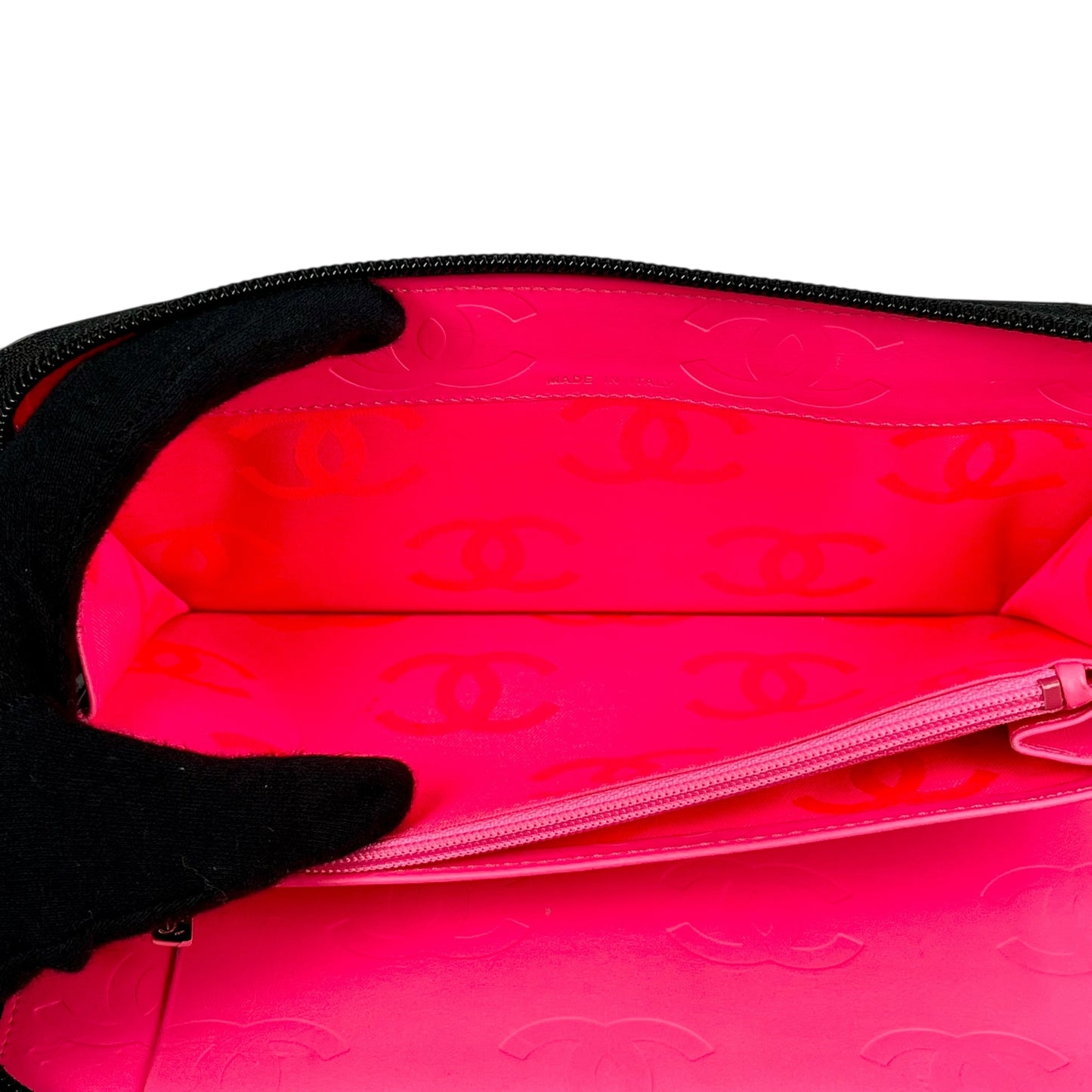 CHANEL CambonLine Long Wallet - Black
