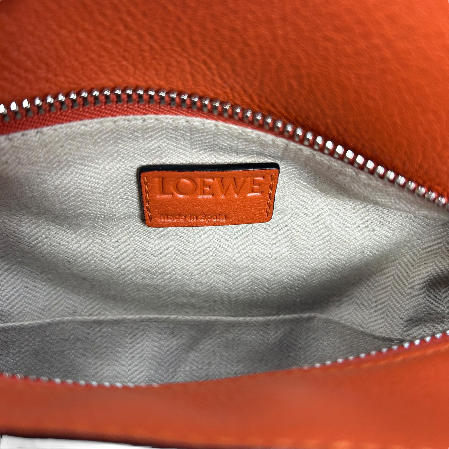 LOEWE Puzzle Bag Small Orange Hand Bag Shoulder Bag