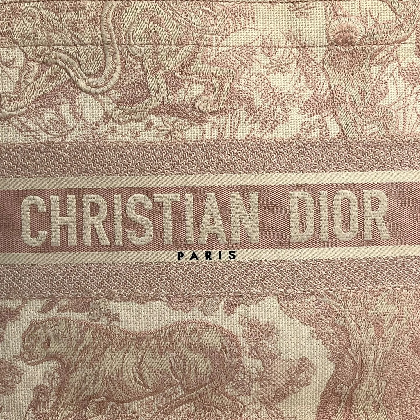 Dior Book Tote Medium Tote Bag - Pink