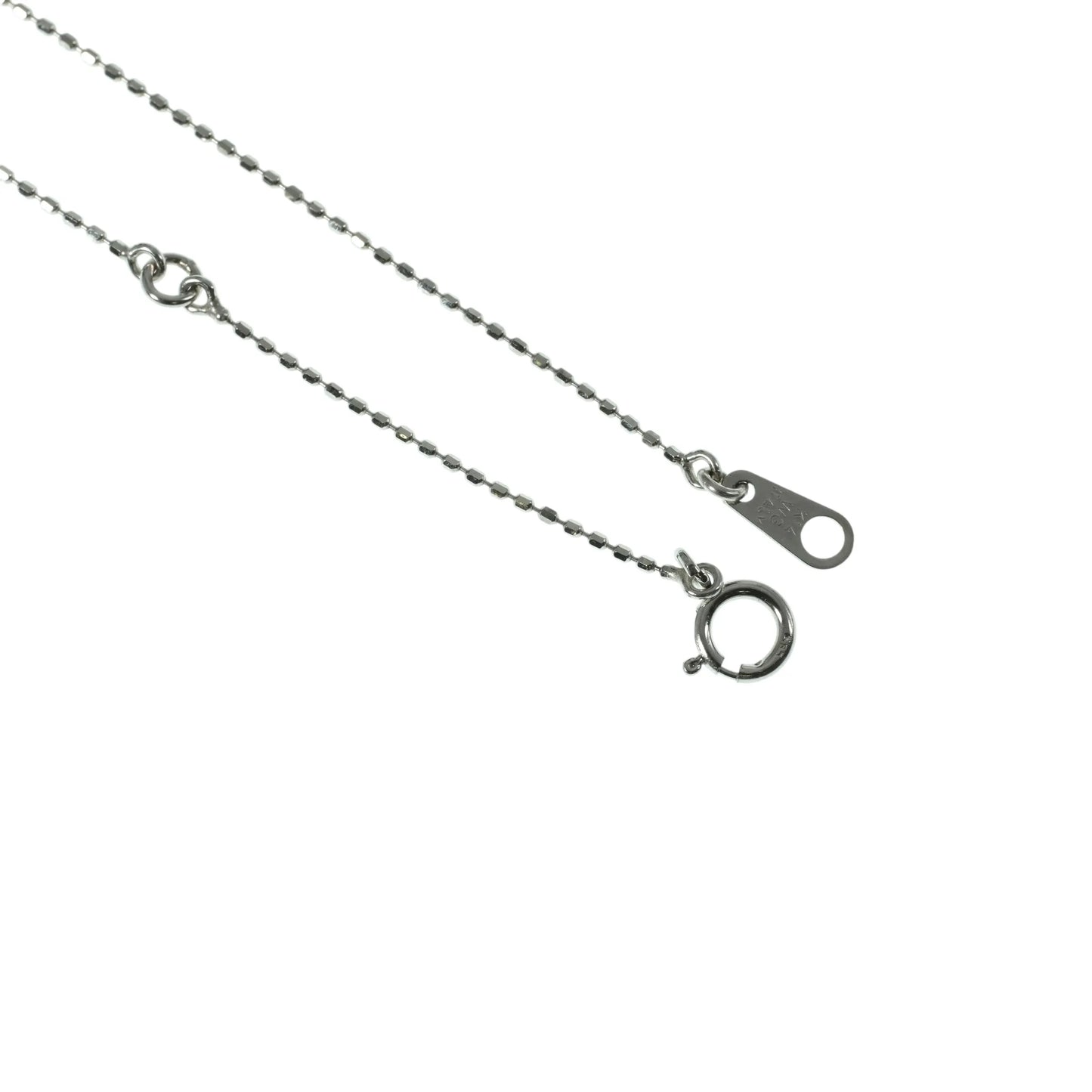 K14WG 7P Diamond Necklace