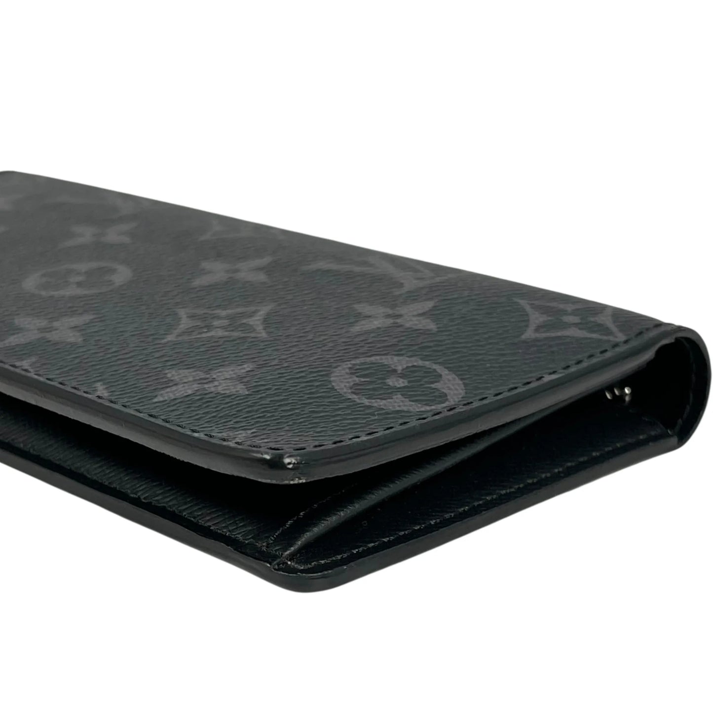 Louis Vuitton Monogram Eclipse Canvas Long Wallet - Black