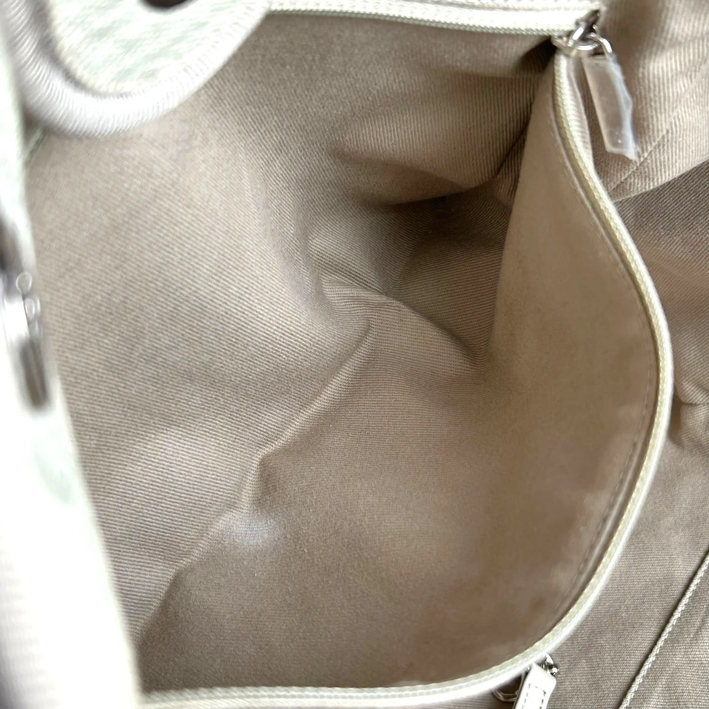 CHANEL Deauville Tote Bag - Cream Beige