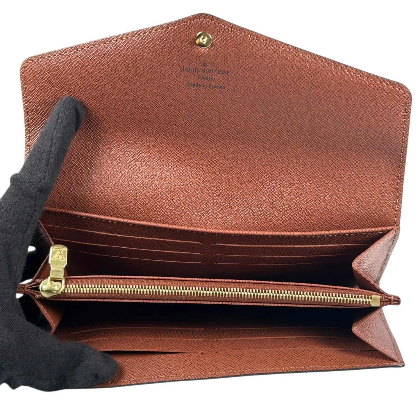 Louis Vuitton Monogram Portefeuille Salah Long Wallet - Brown - 33942