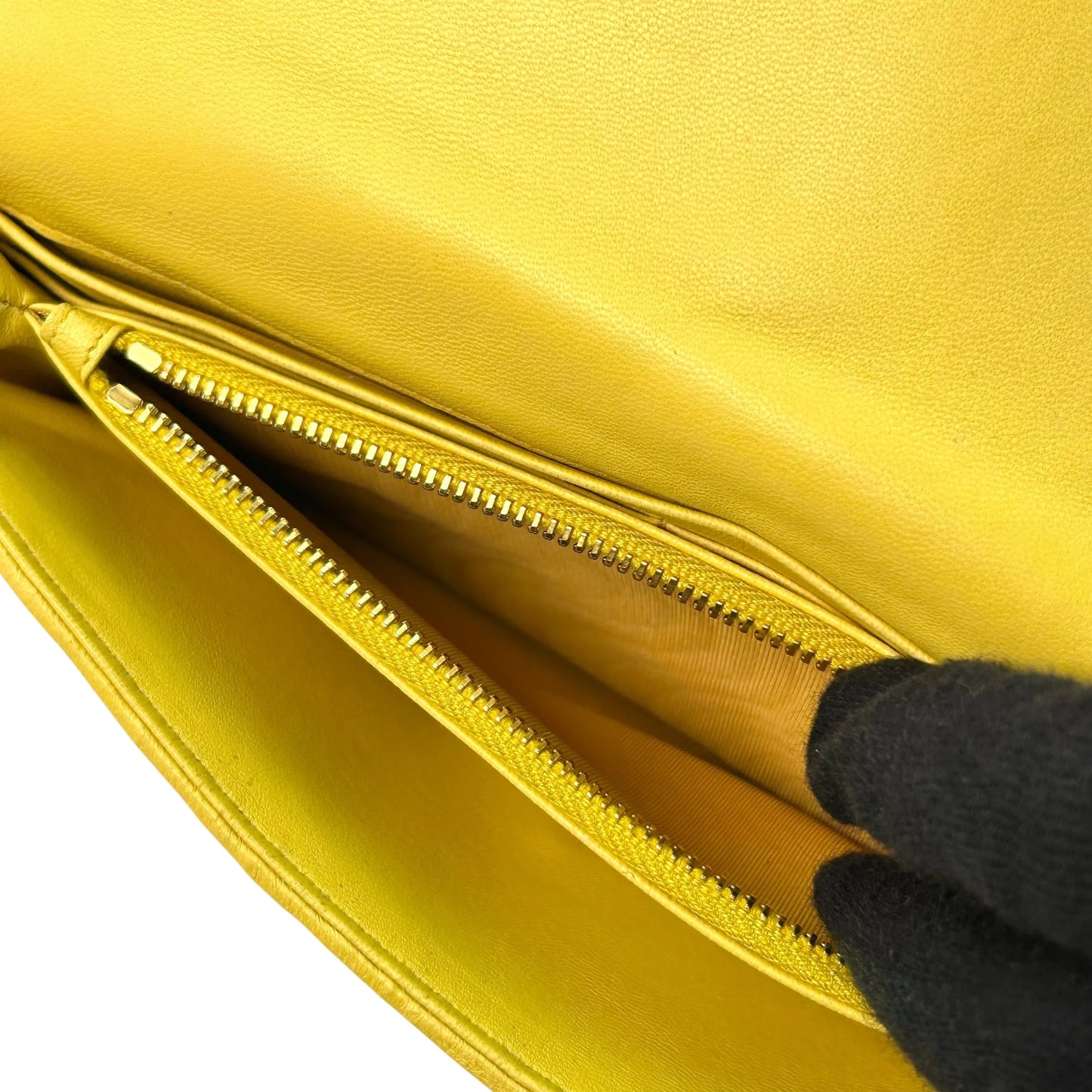 MIUMIU Materasse Long Wallet - Yellow