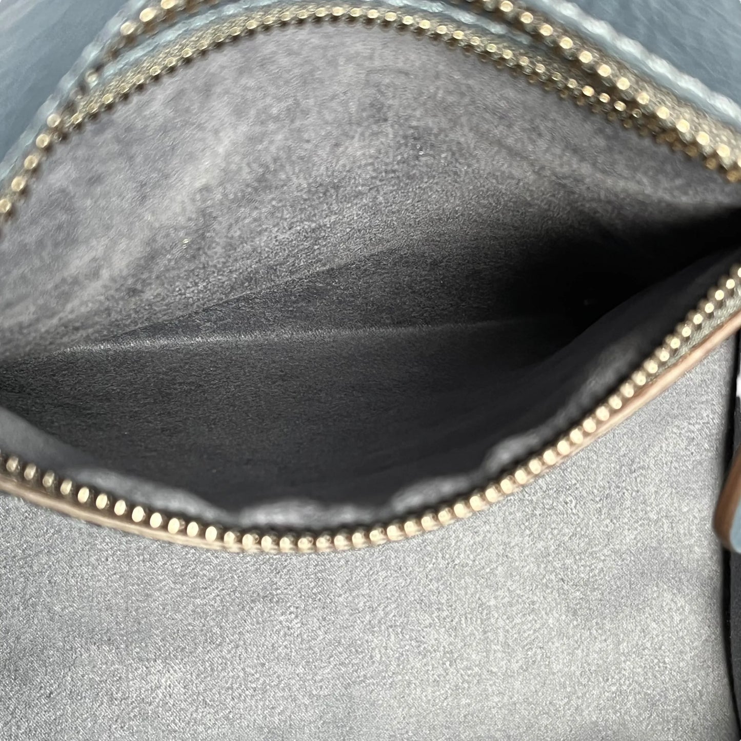 CELINE Micro Shopper Luggage Hand Bag - Navy Blue