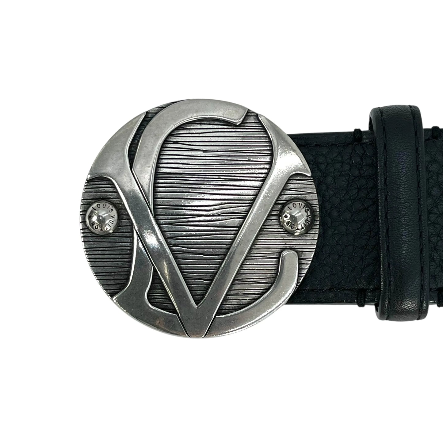 LOUIS VUITTON LV Initiales Reversible Belt - Black
