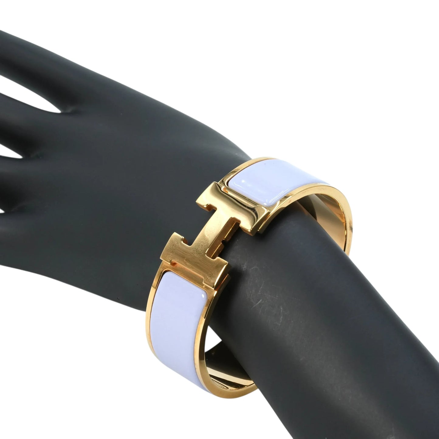 HERMES Clic Clac H Bracelet - Yellow Gold