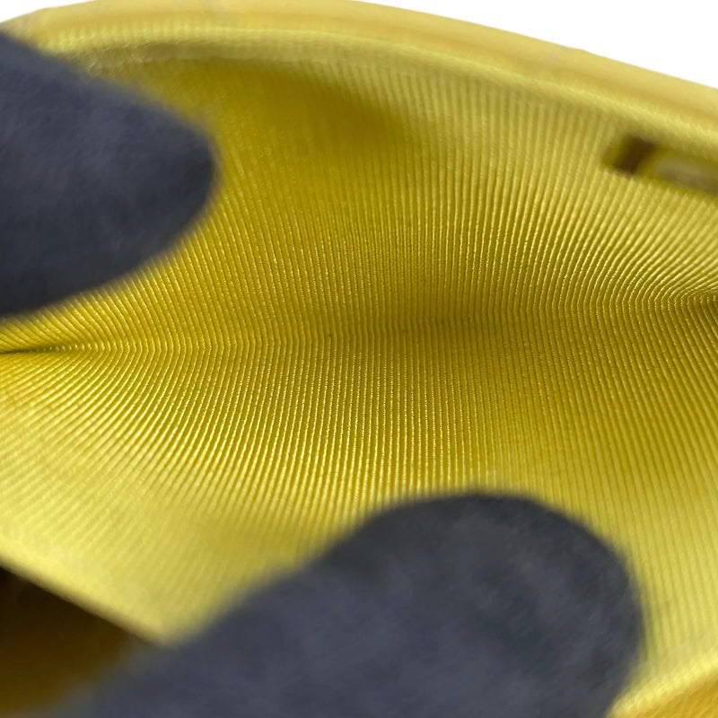 CHANEL Matelasse Classic Flap Lambskin Coin Case - Yellow
