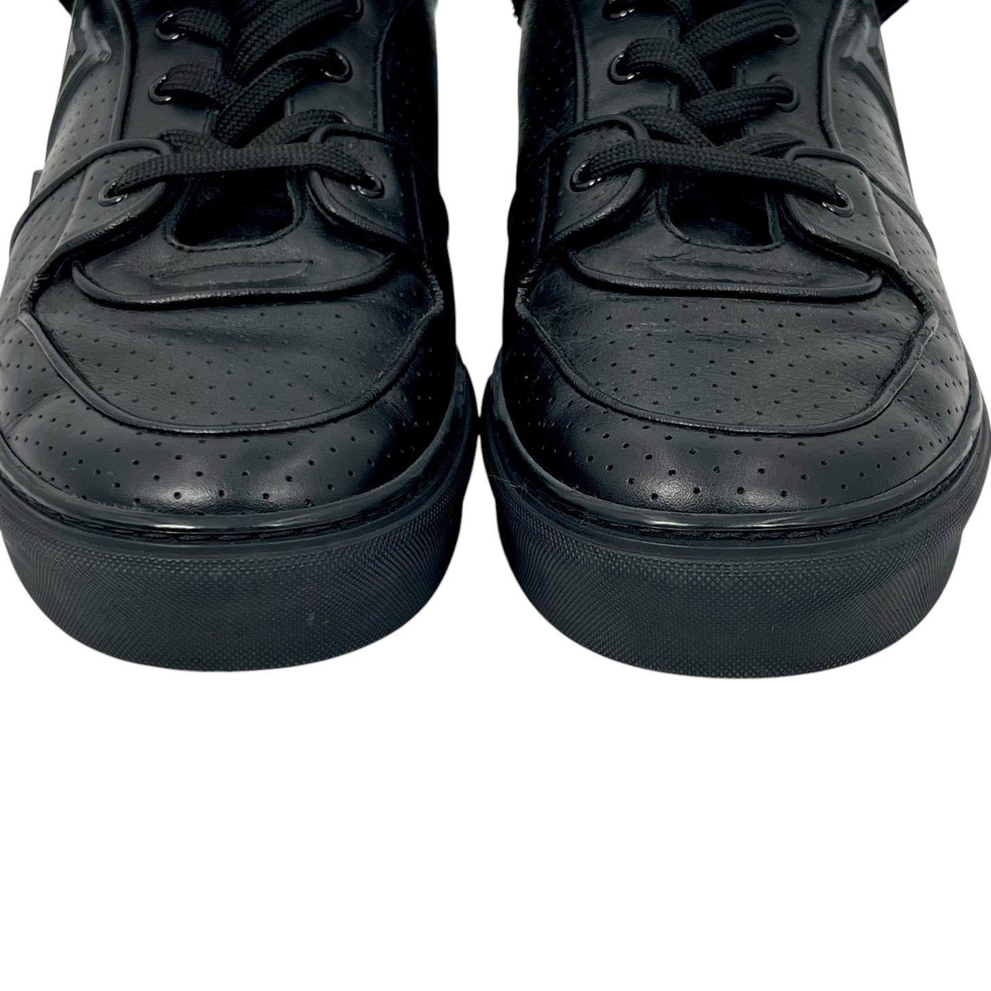 Louis Vuitton Black Leather Sneakers Men’s