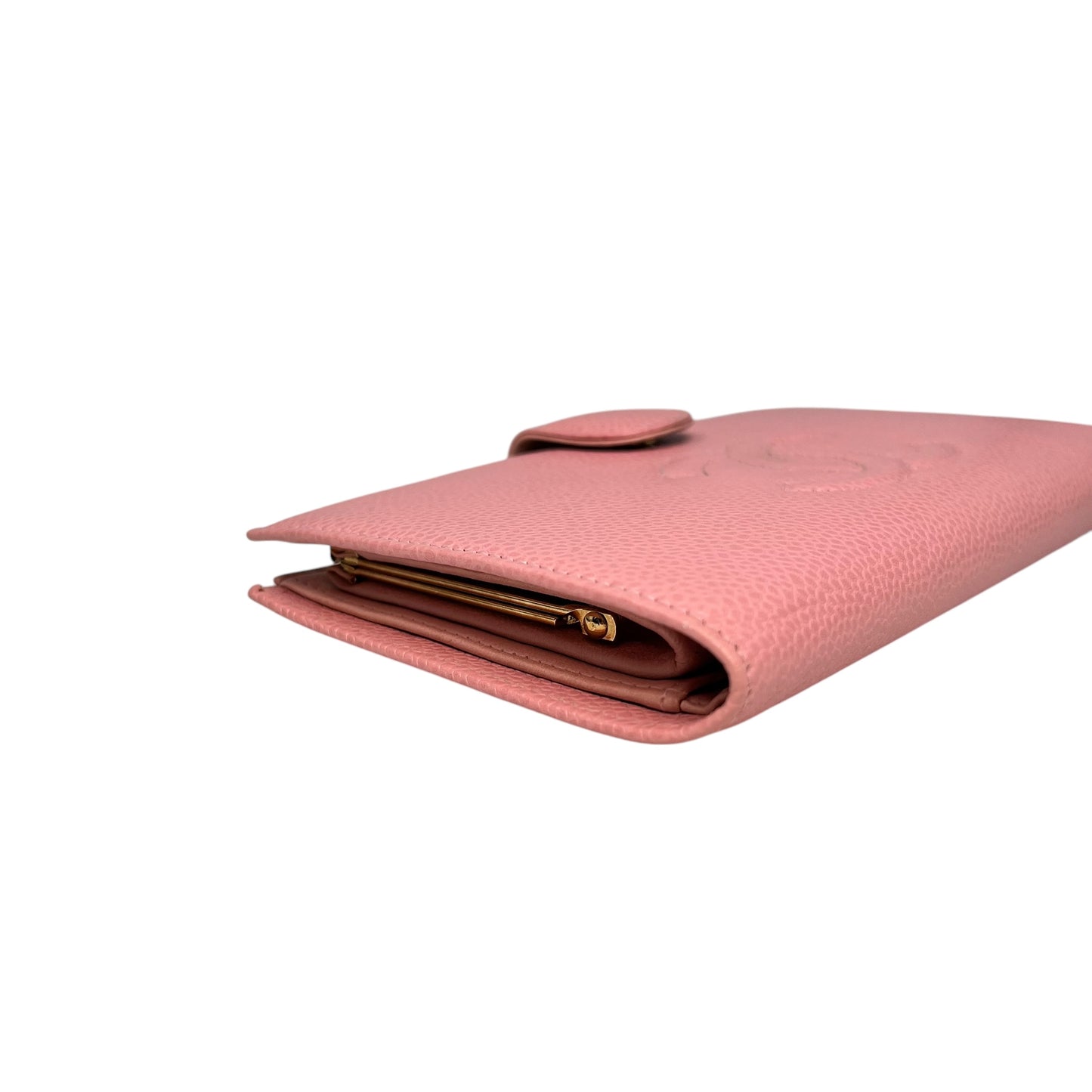 CHANEL Pink Coco Long Wallet